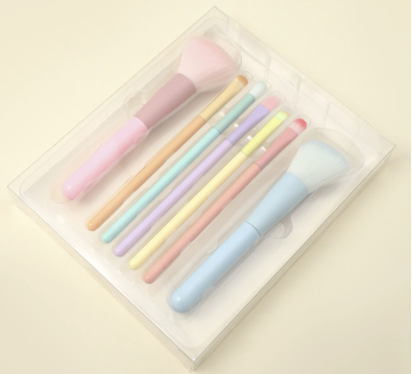 Pastel Makeup Brush Set