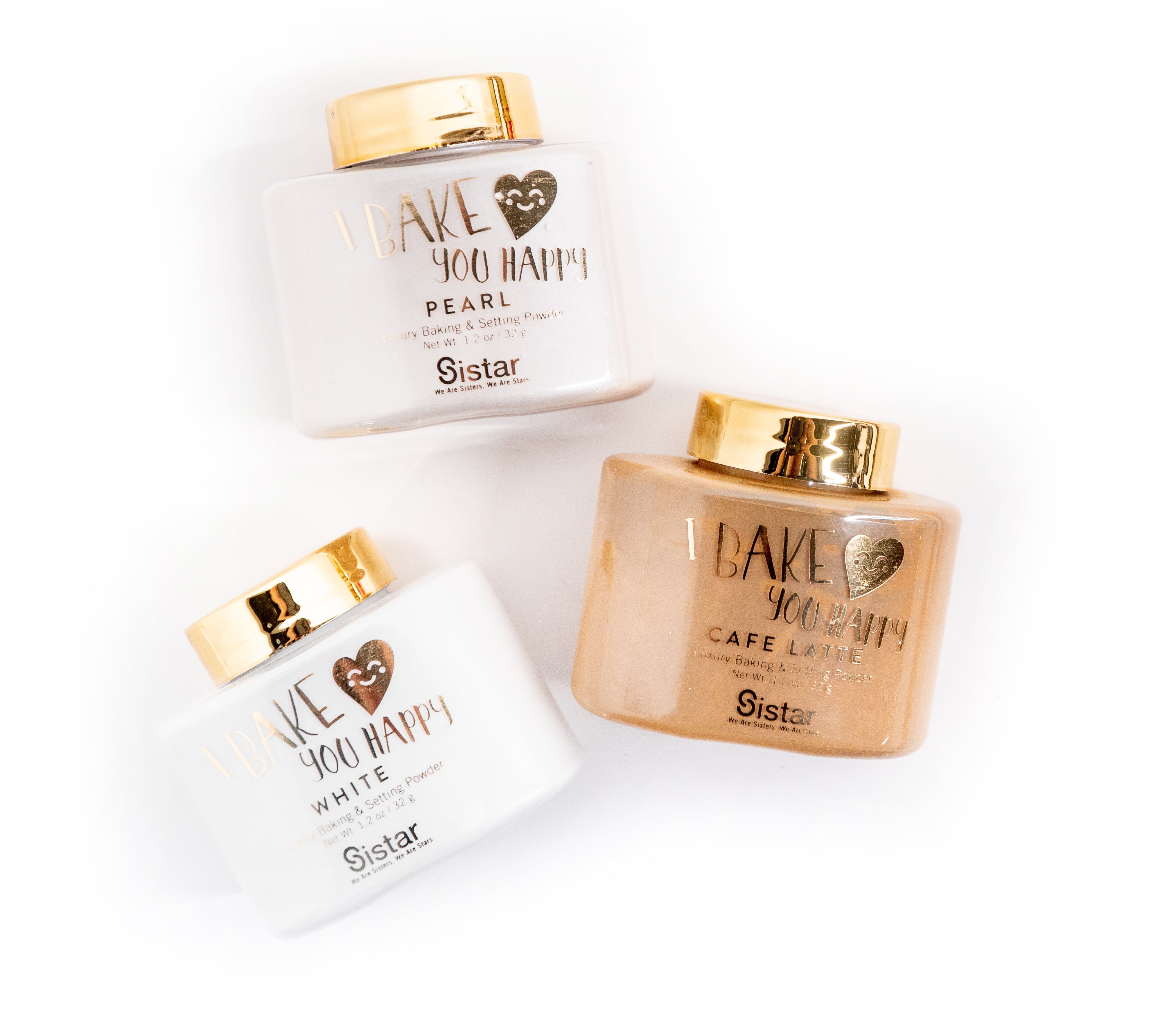 Sistar - I Bake You Happy Loose Powder | Acrylic Display