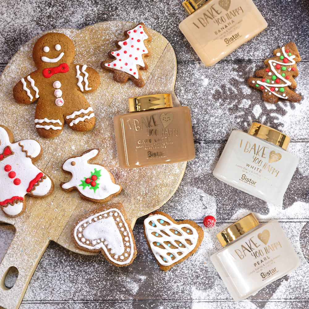 Sistar - I Bake You Happy Loose Powder | Acrylic Display