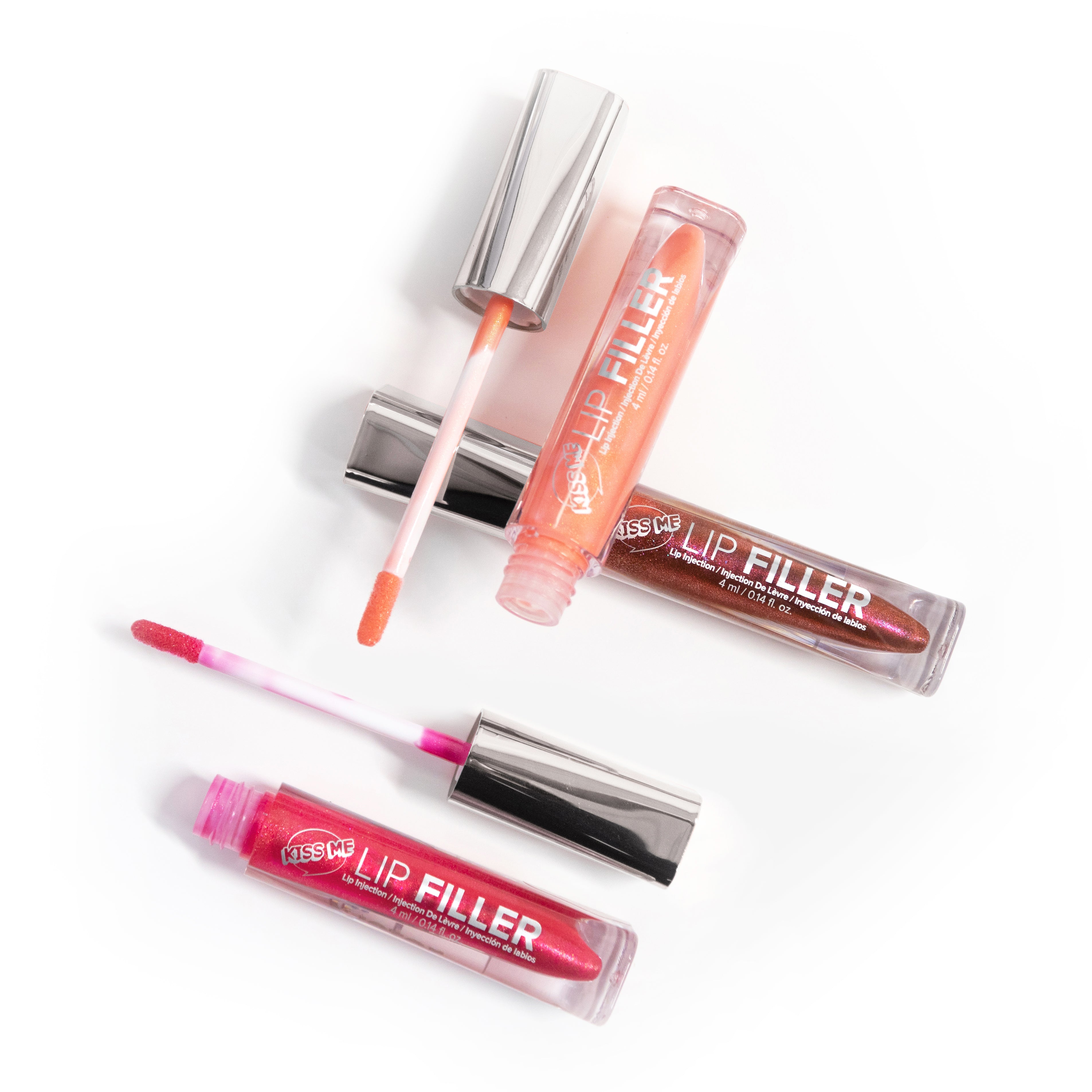 Sistar - Kiss Me Lip Filler Plumping Lip Gloss | Paper Counter Display