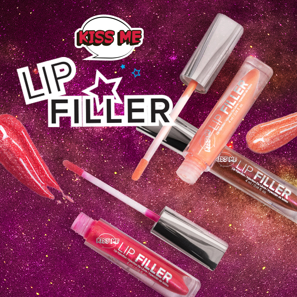 Sistar - Kiss Me Lip Filler Plumping Lip Gloss | Paper Counter Display