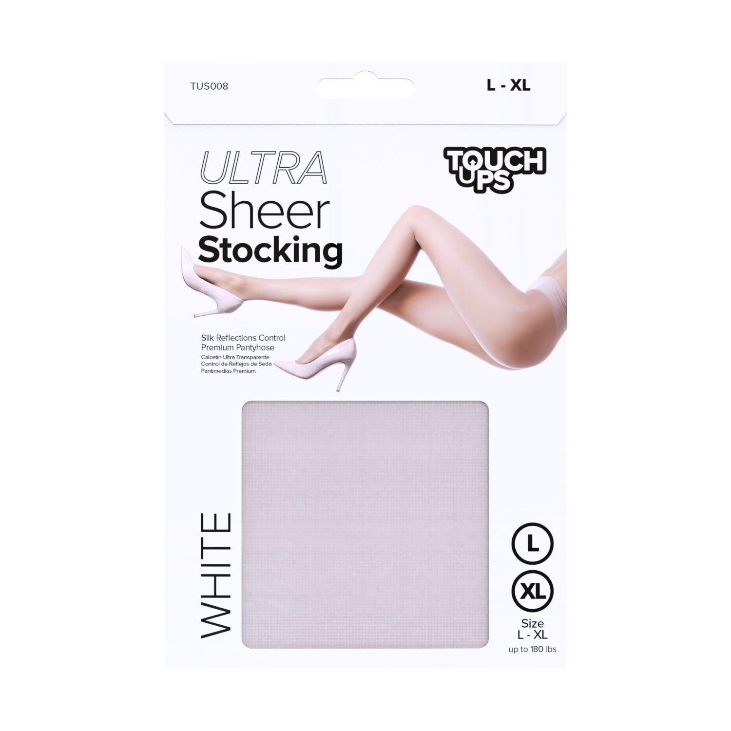 TouchUps - Ultra Sheer Stocking White