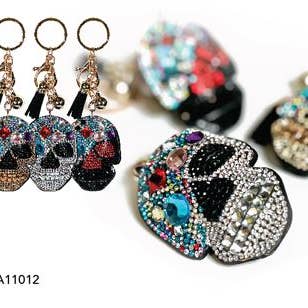 SM Jewelry Rhinestone Keychains