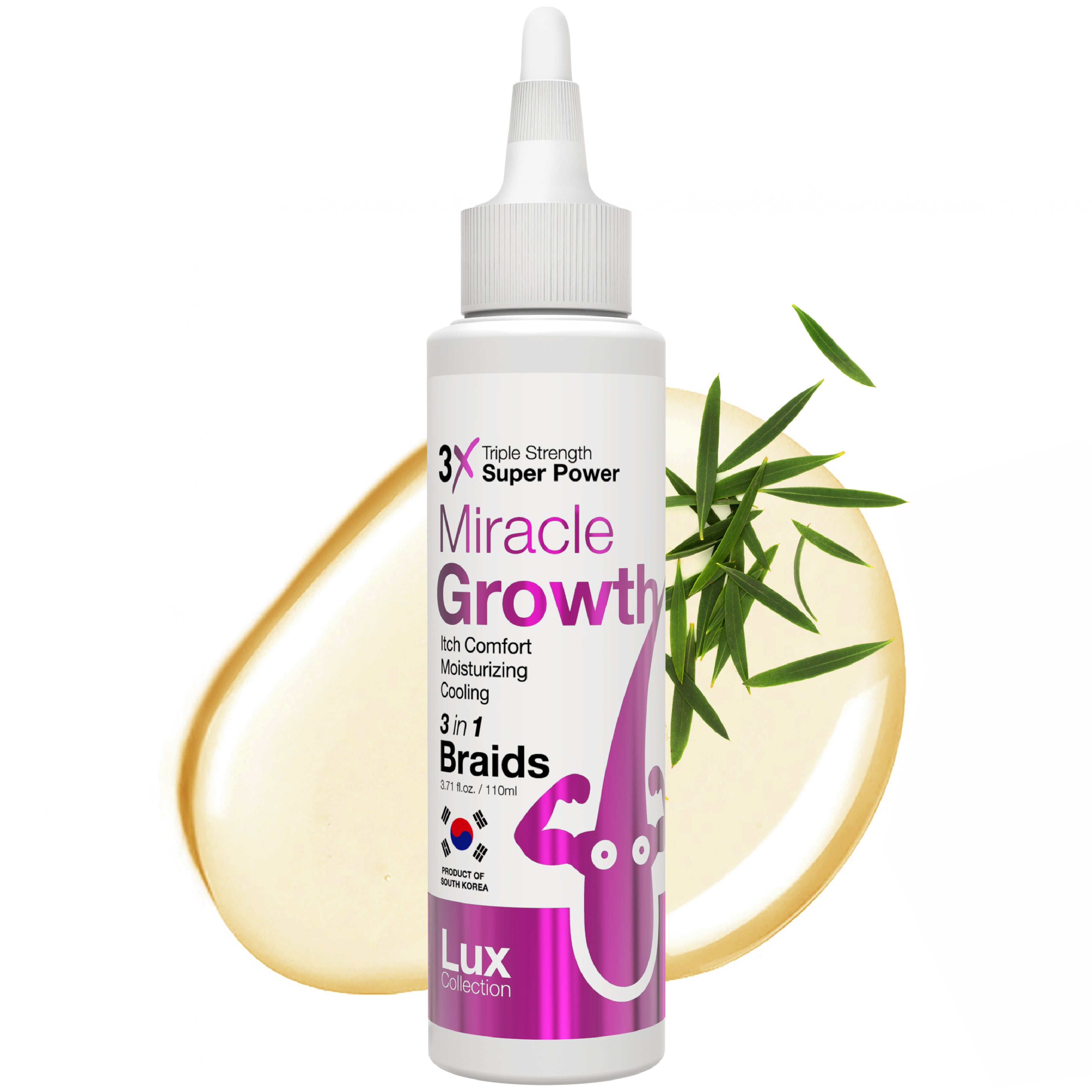 Lux Collection - 3X Miracle Gro Hair Oil | Anti-Itching