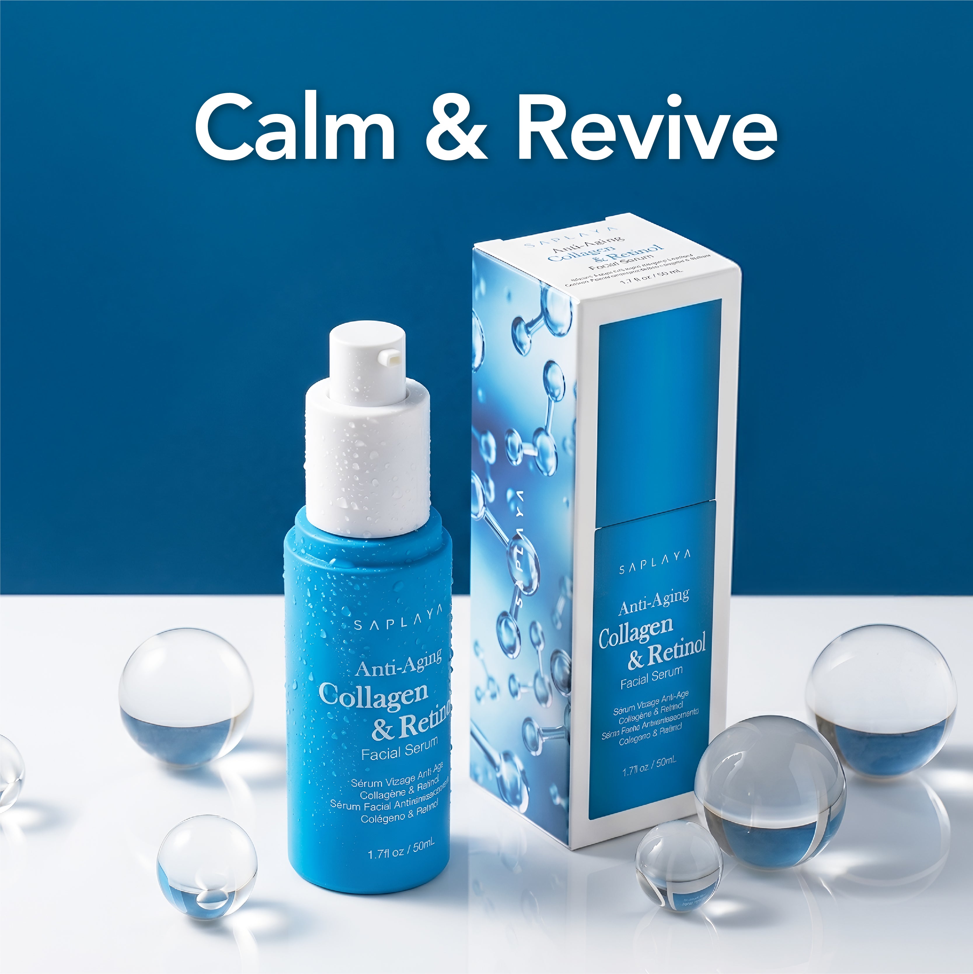 Saplaya - Facial Day/Night Serum Collagen