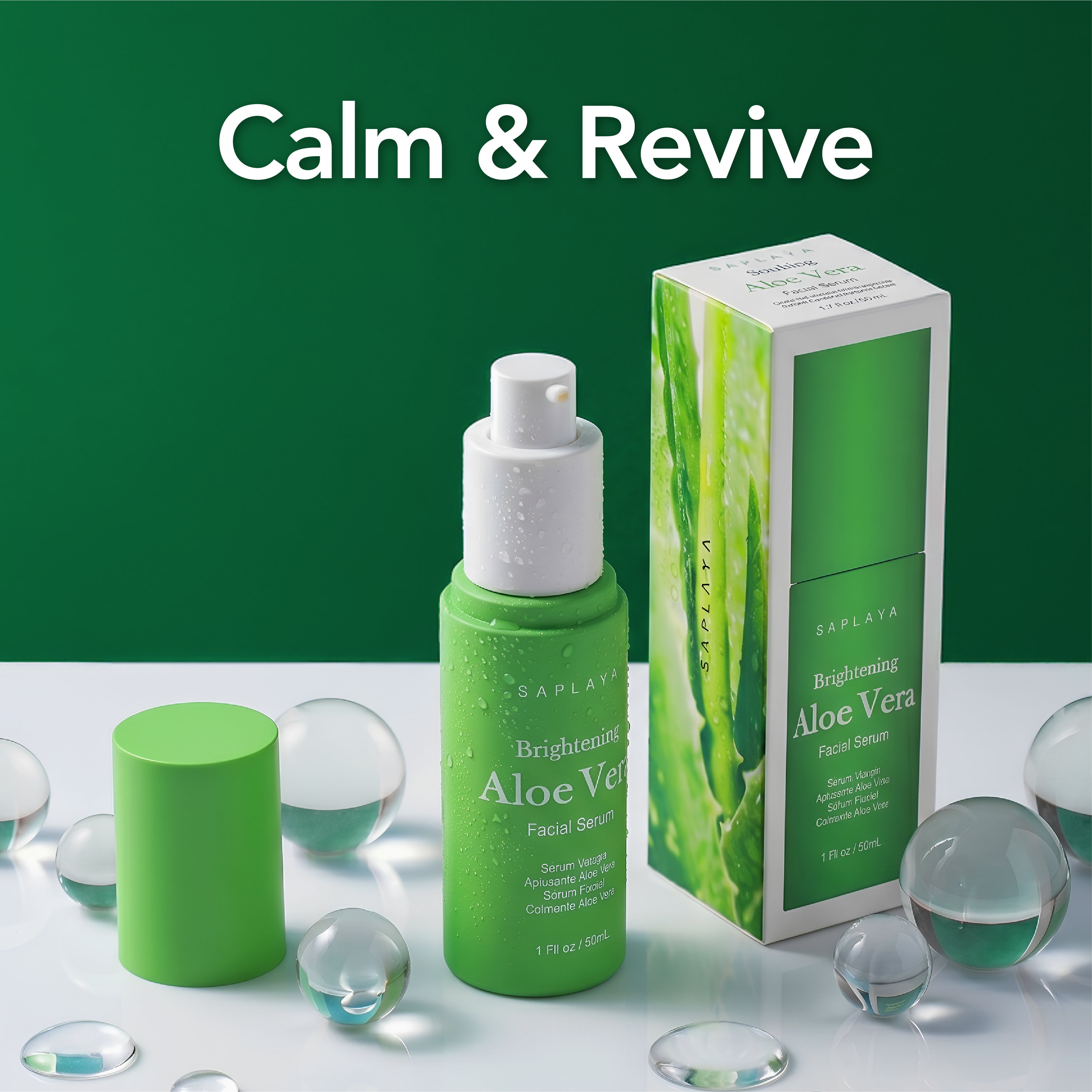Saplaya - Facial Day/Night Serum Aloe Vera