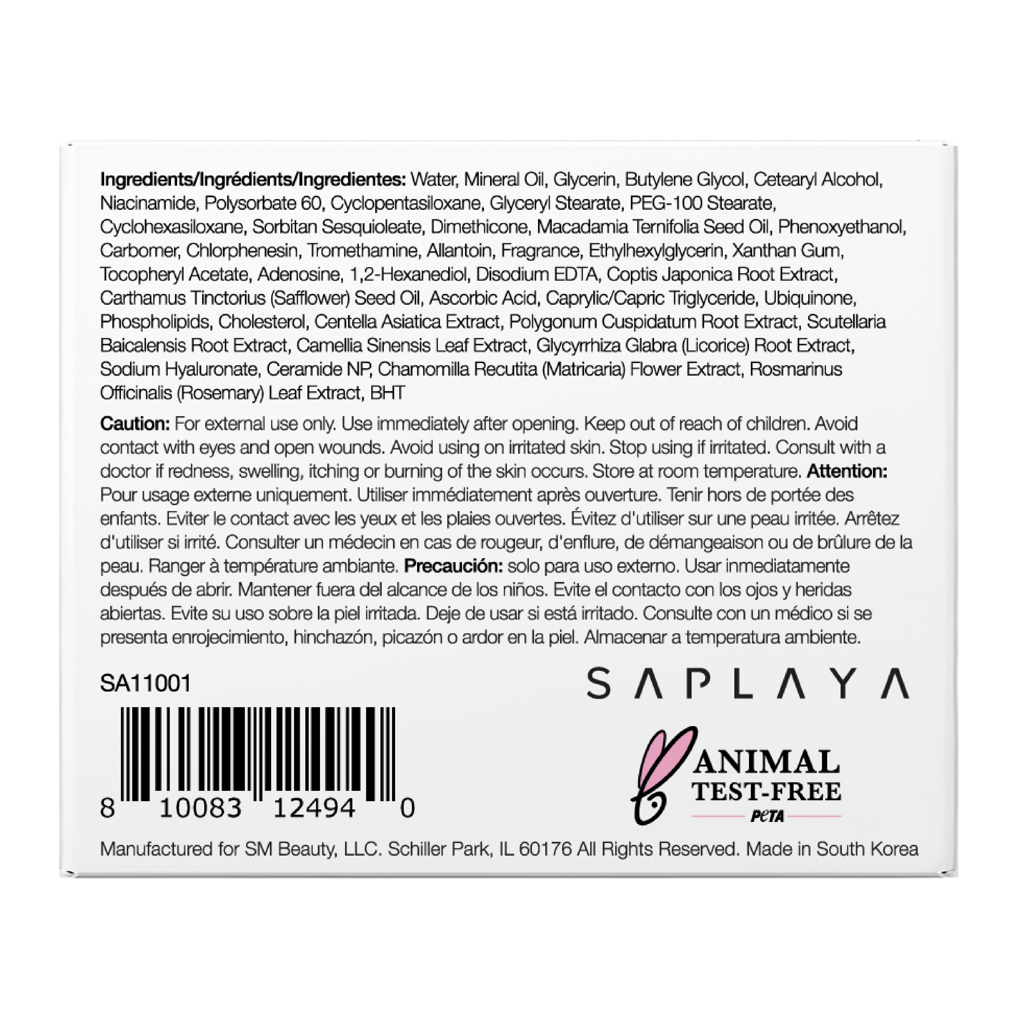 Saplaya - Facial Day/Night Cream Vitamin-C