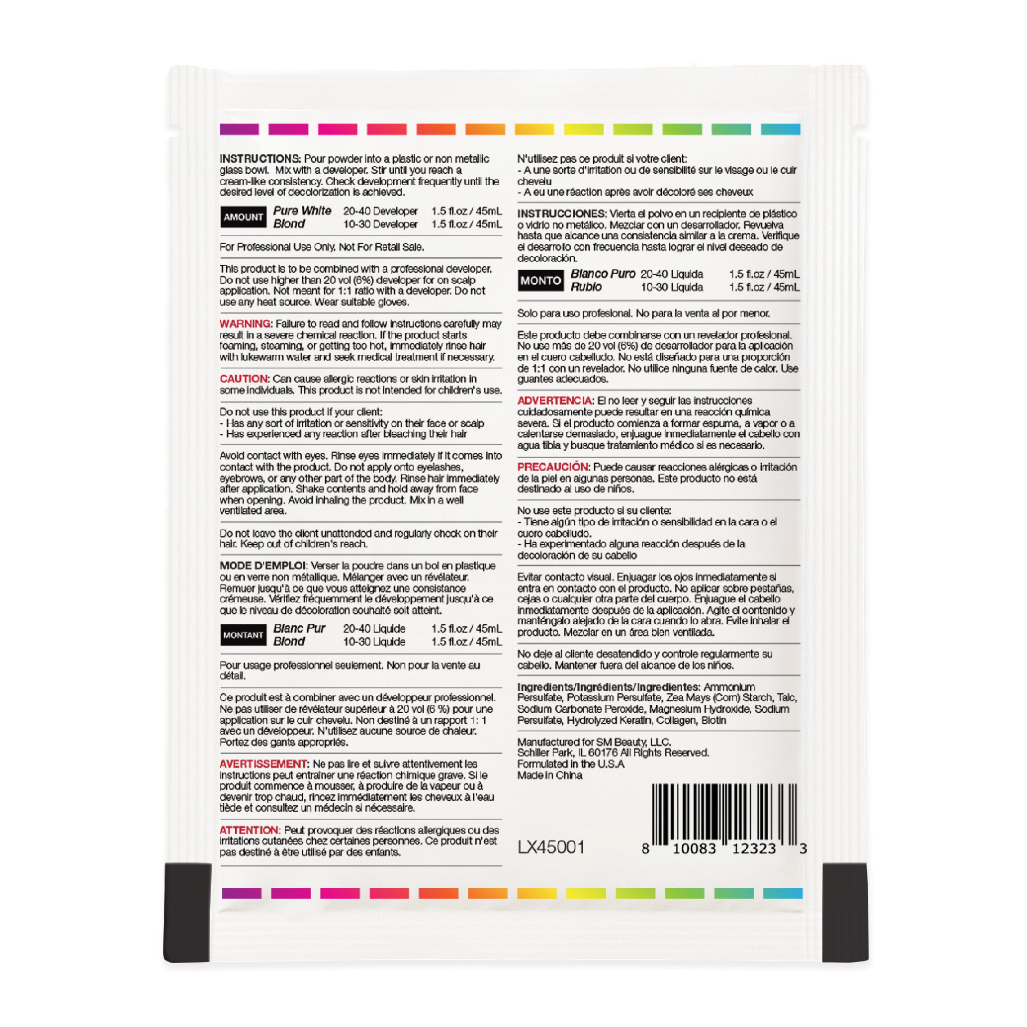 Lux Collection - Bleach White Powder Lightener