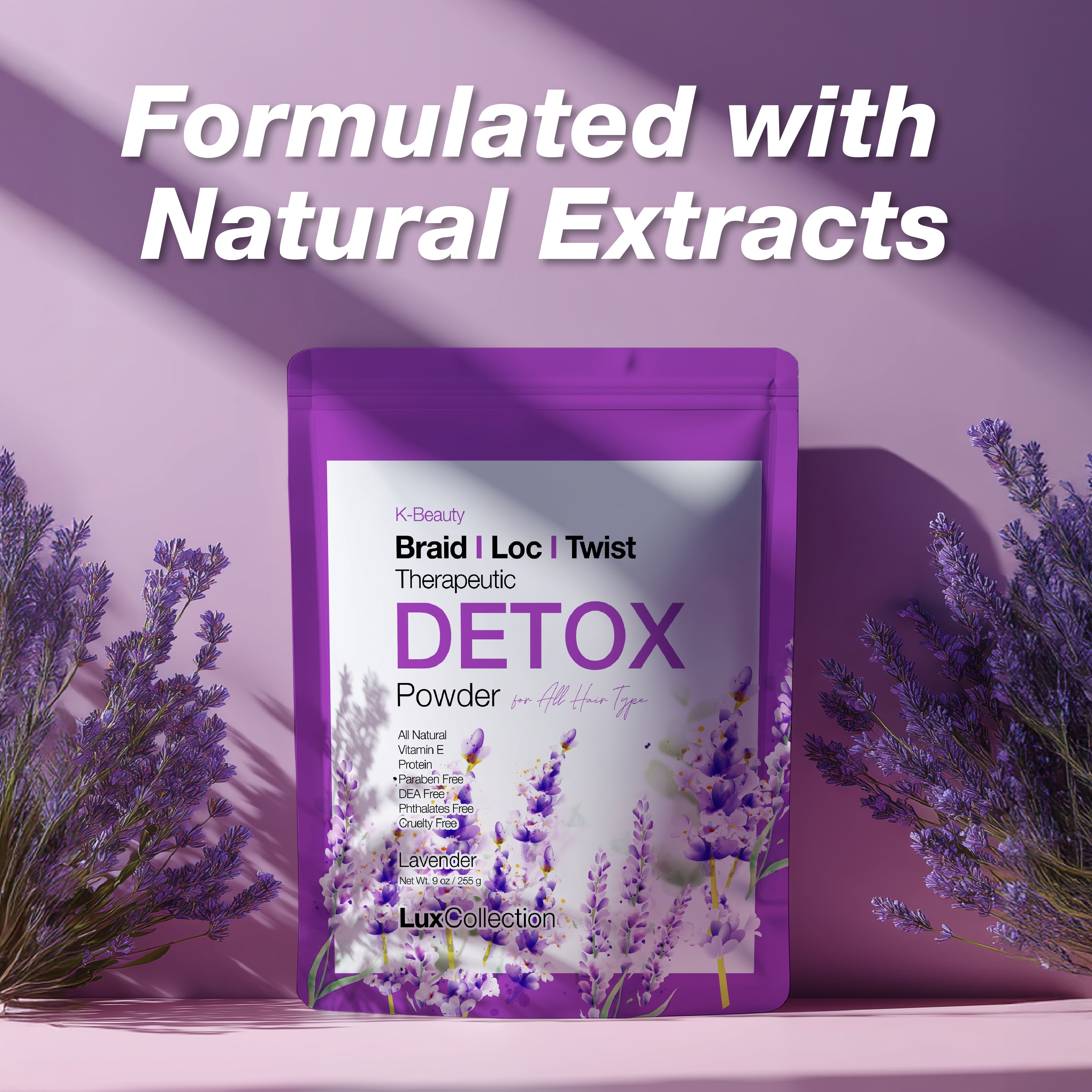 Lux Collection - Therapeutic Detox Powder | Lavender