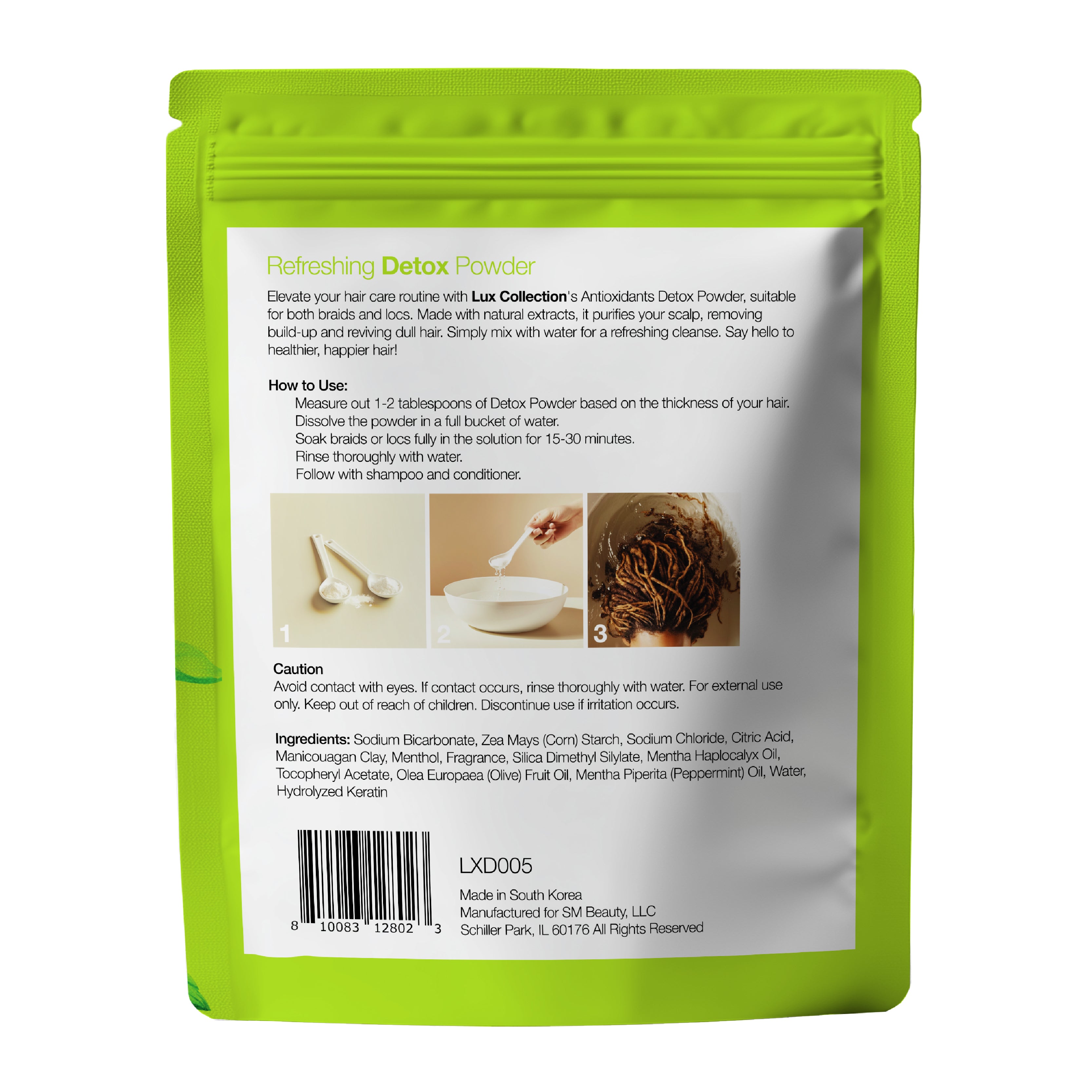 Lux Collection - Refreshing Detox Powder | Peppermint