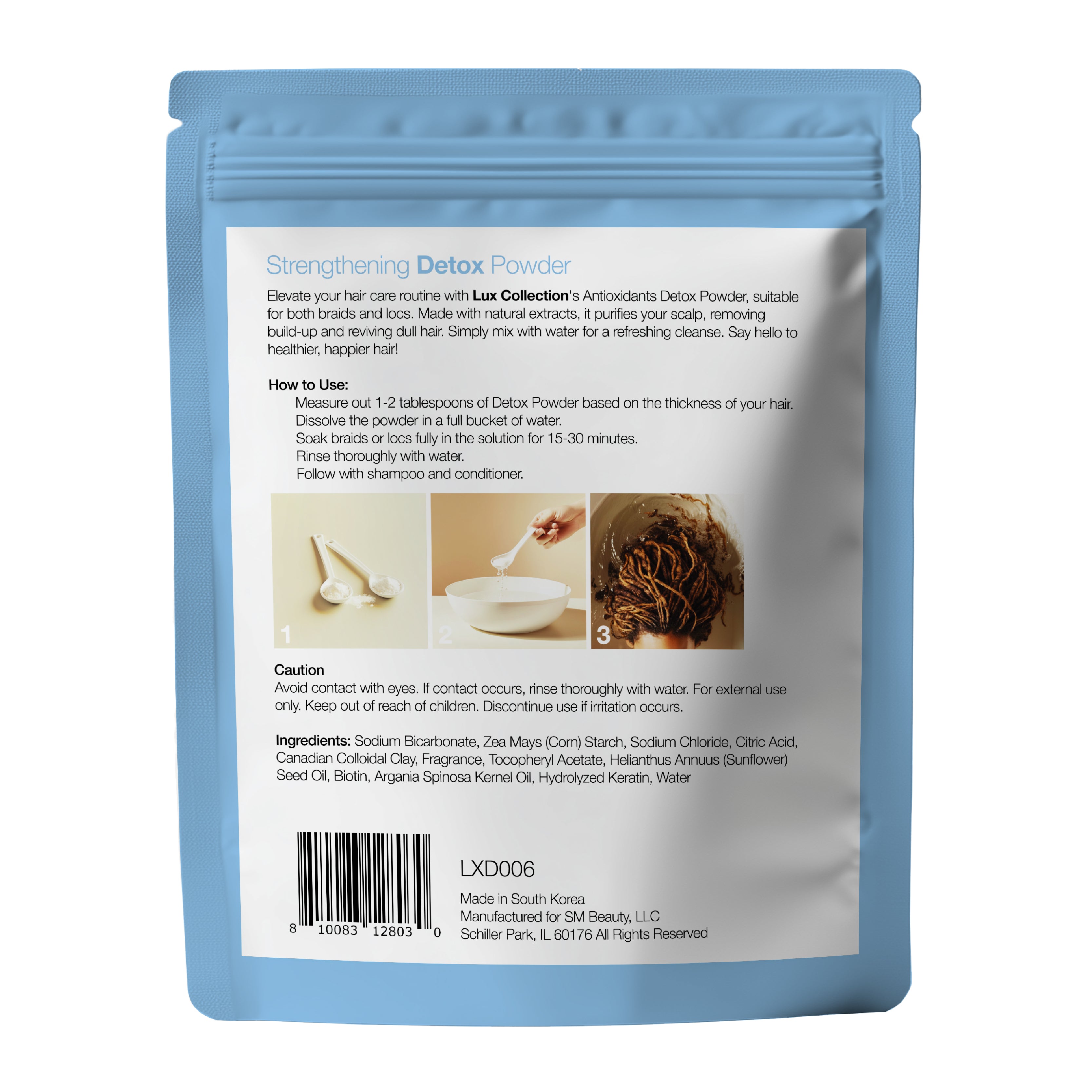 Lux Collection - Strengthening Detox Powder | Biotin