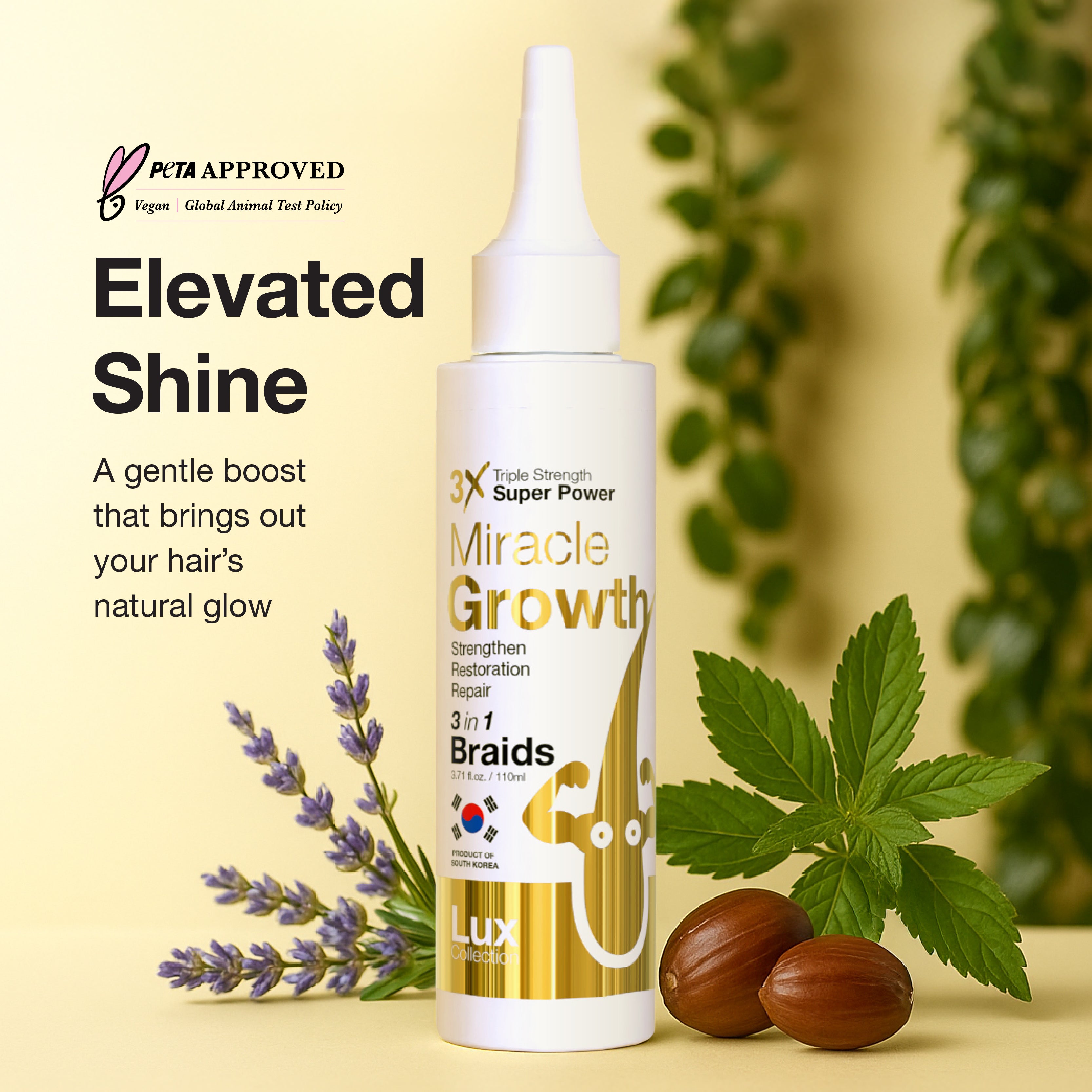 Lux Collection - 3X Miracle Gro Hair Oil | Original
