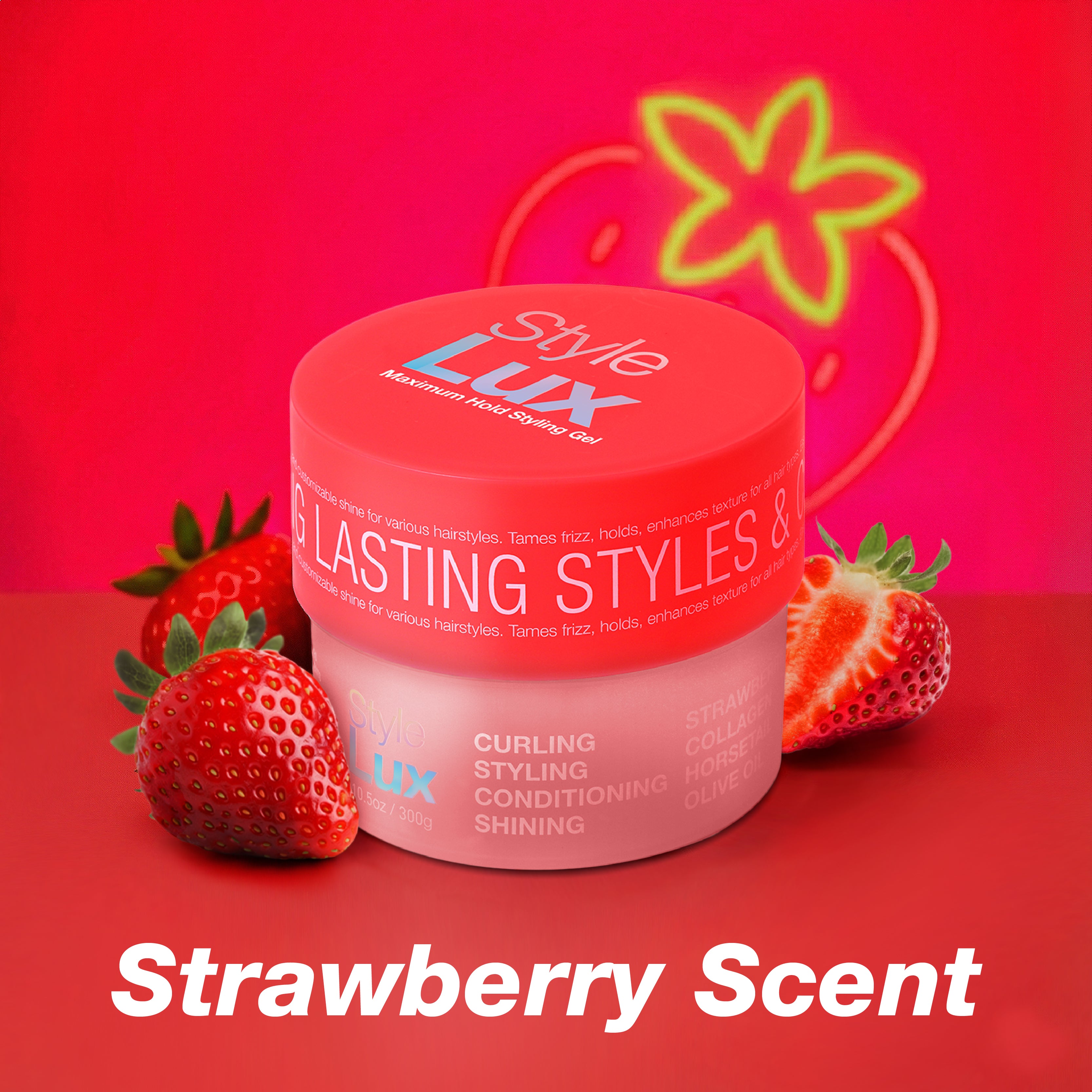 Lux Collection - Style Lux 10.5oz/300g Strawberry