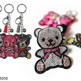 SM Jewelry Rhinestone Keychains