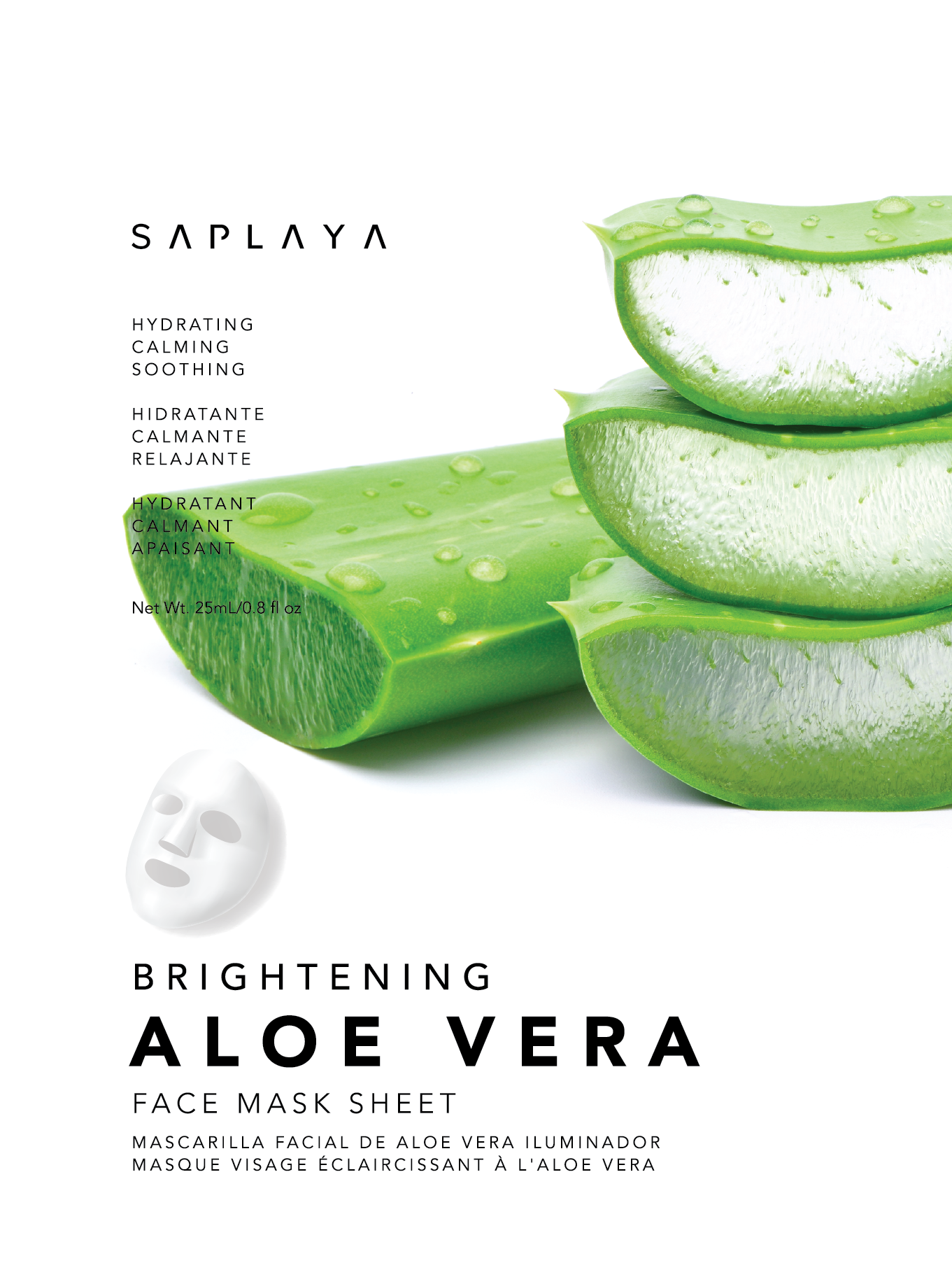 Saplaya - Aloe Vera 10pc Mask Pack