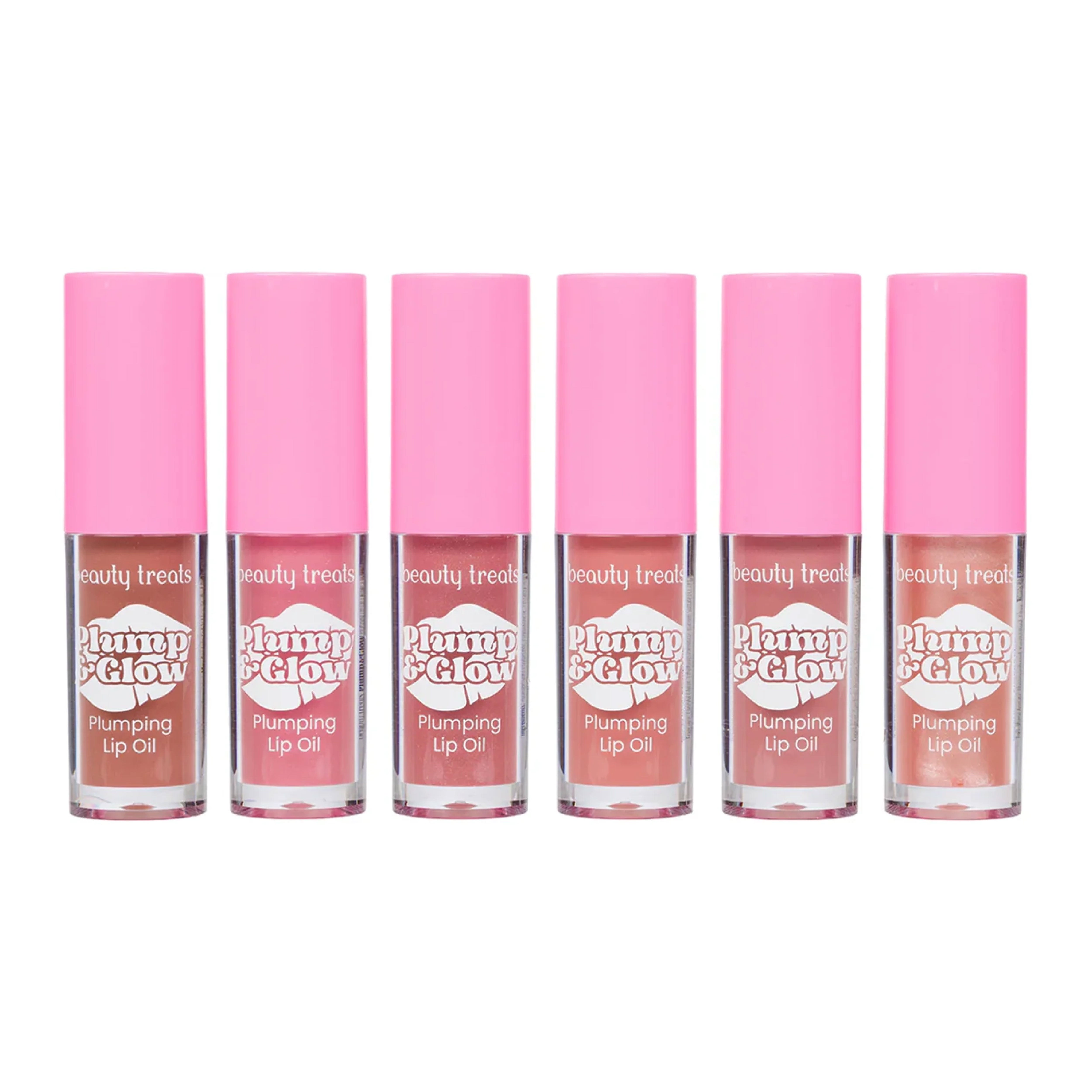 Beauty Treats Plump & Glow Plumping Lip Oil Display Set