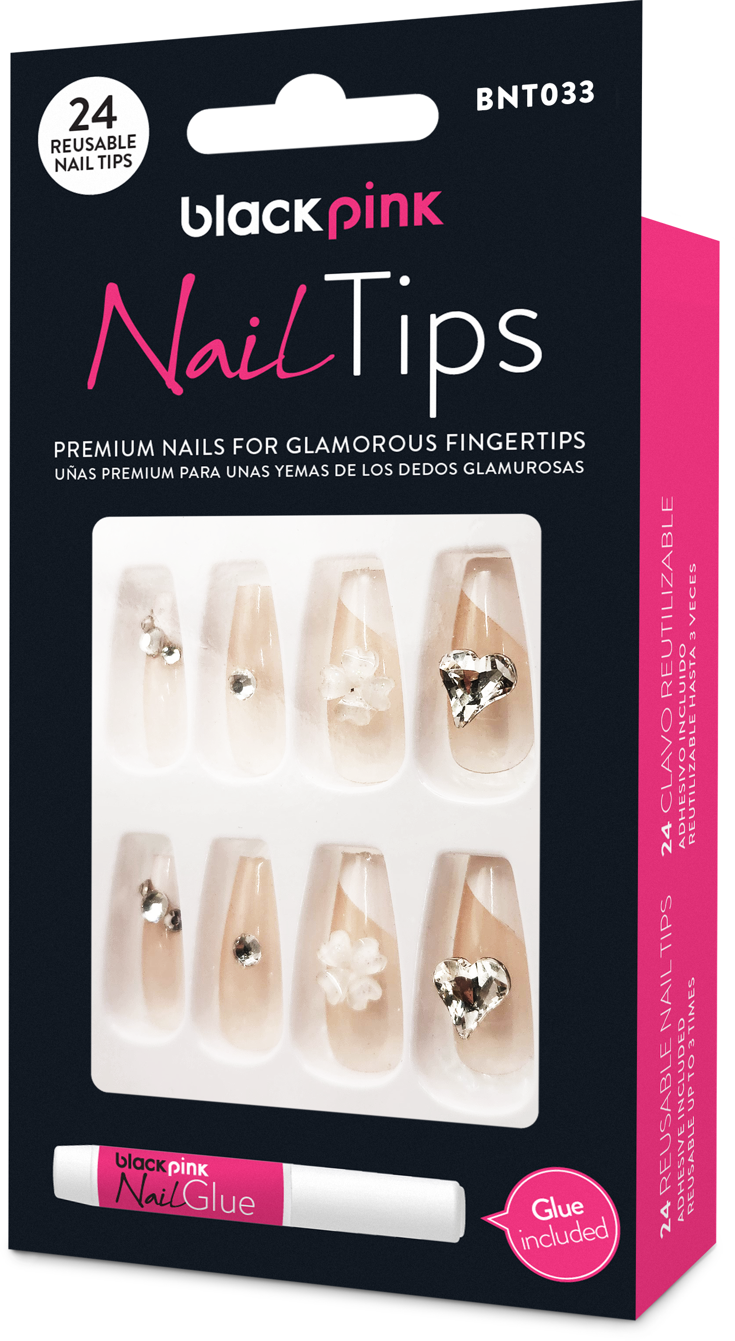 Blackpink - Nailtips Premium False Nails BNT033