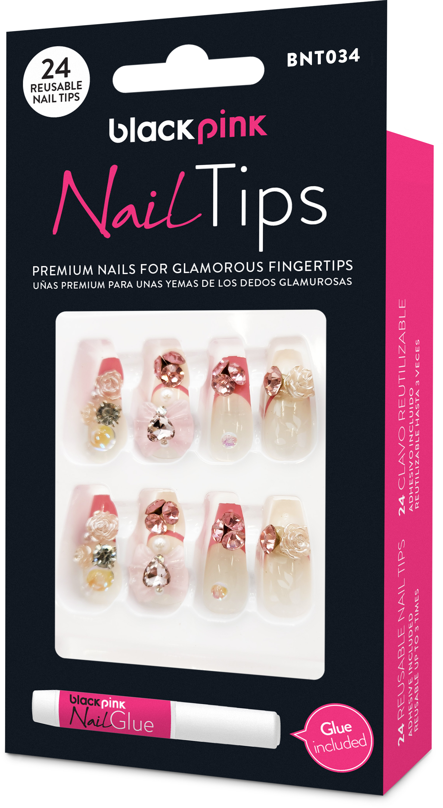 Blackpink - Nailtips Premium False Nails BNT034
