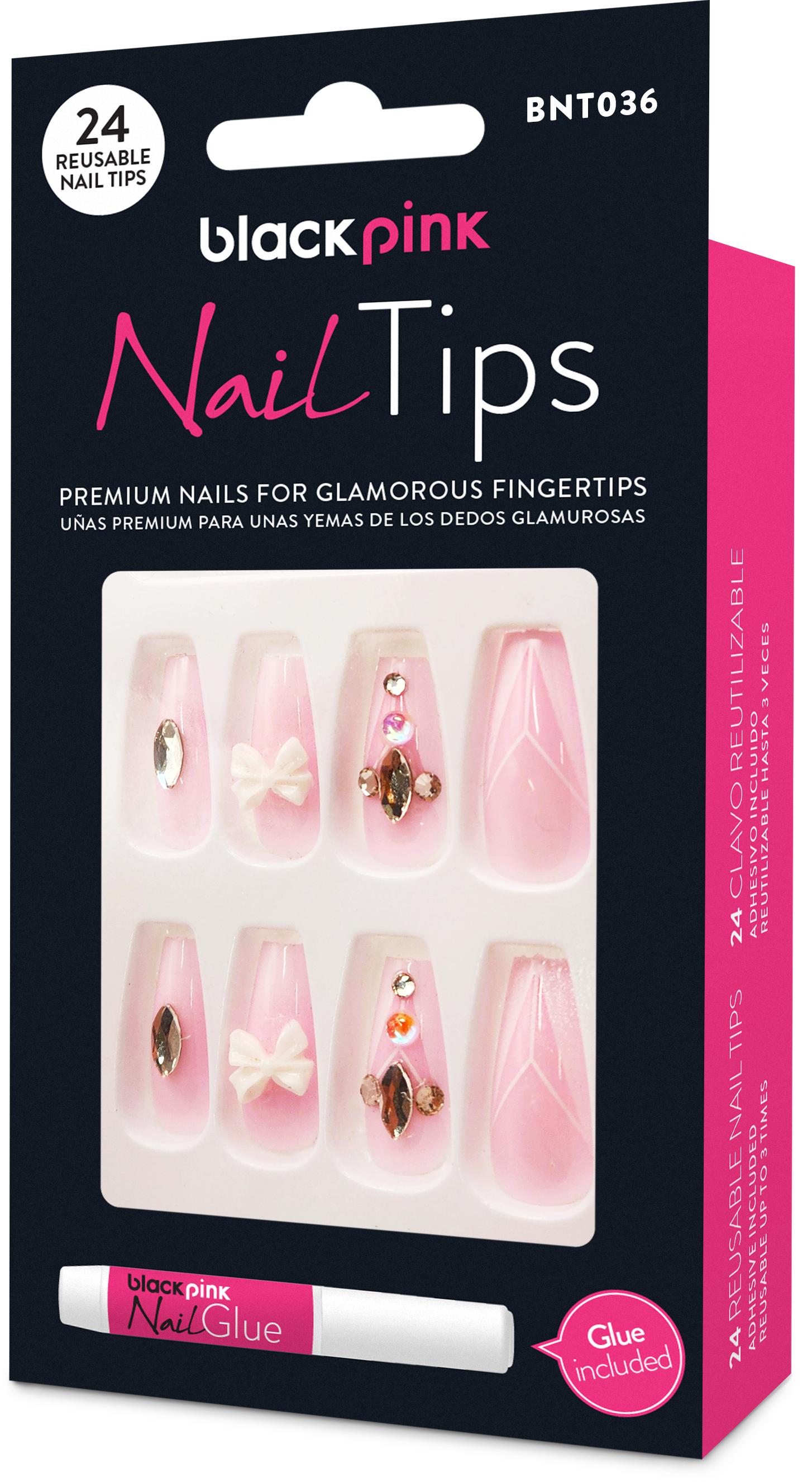 Blackpink - Nailtips Premium False Nails BNT036