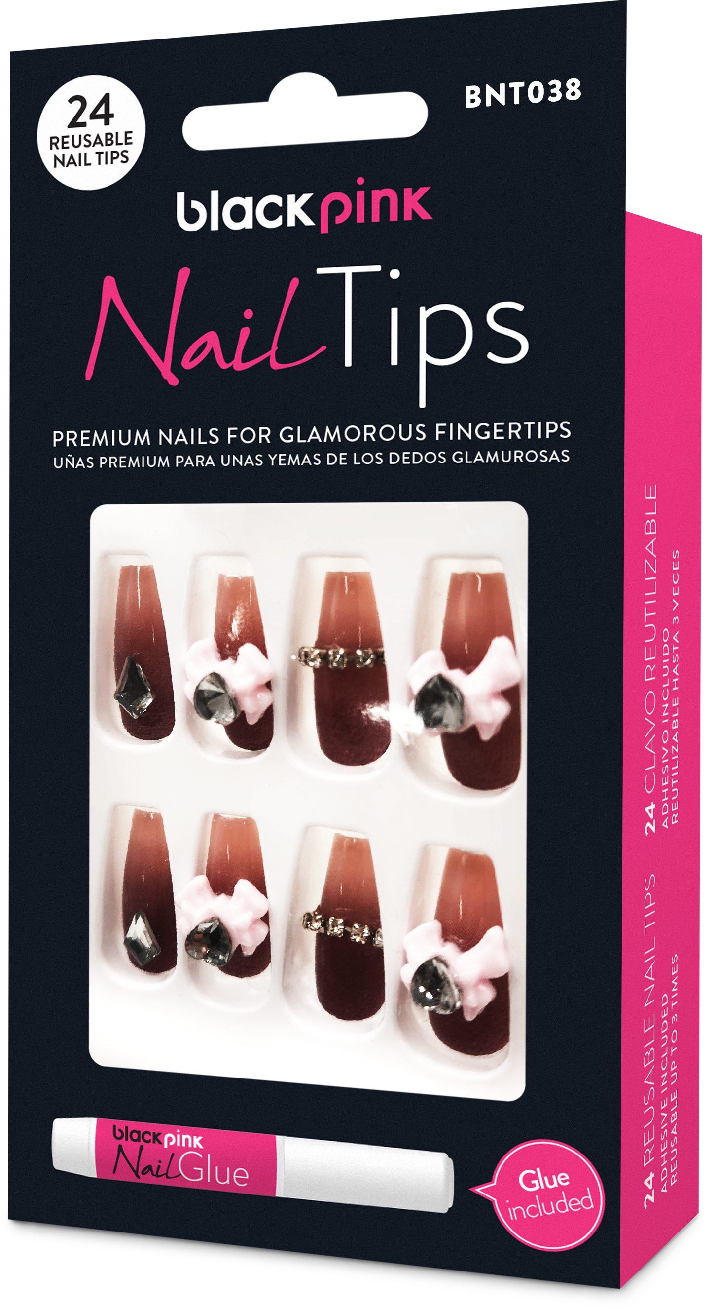 Blackpink - Nailtips Premium False Nails BNT038