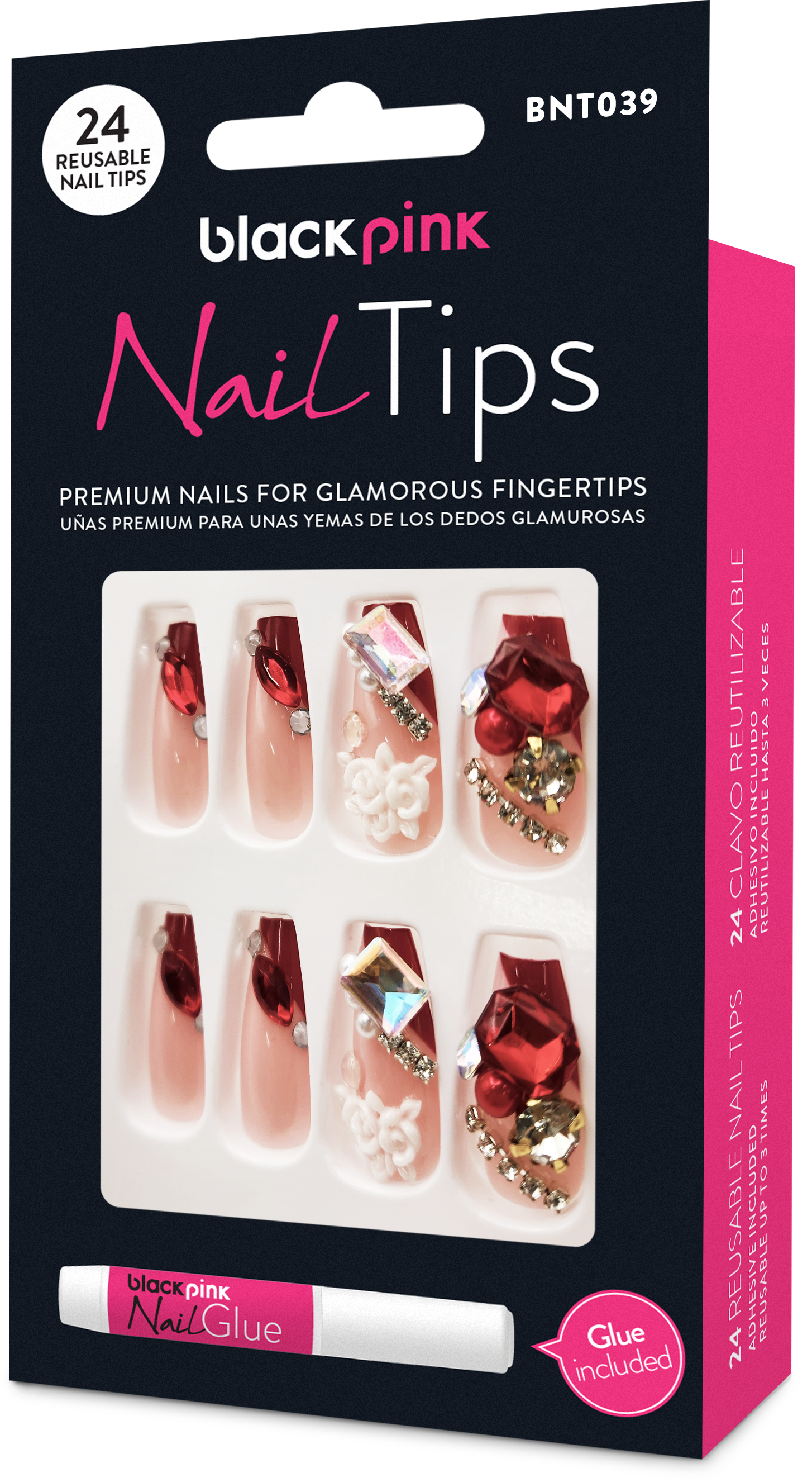 Blackpink - Nailtips Premium False Nails BNT039