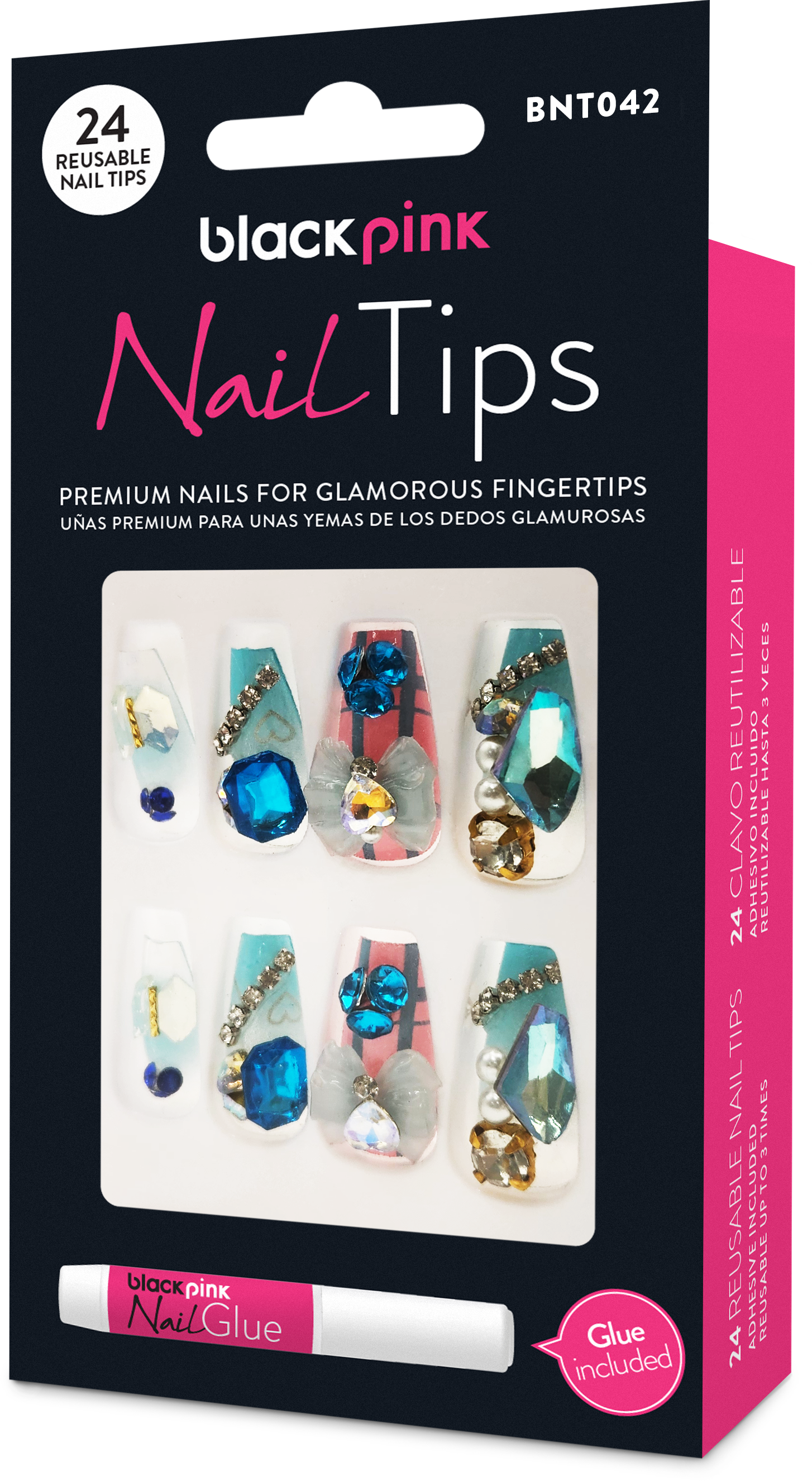 Blackpink - Nailtips Premium False Nails BNT042