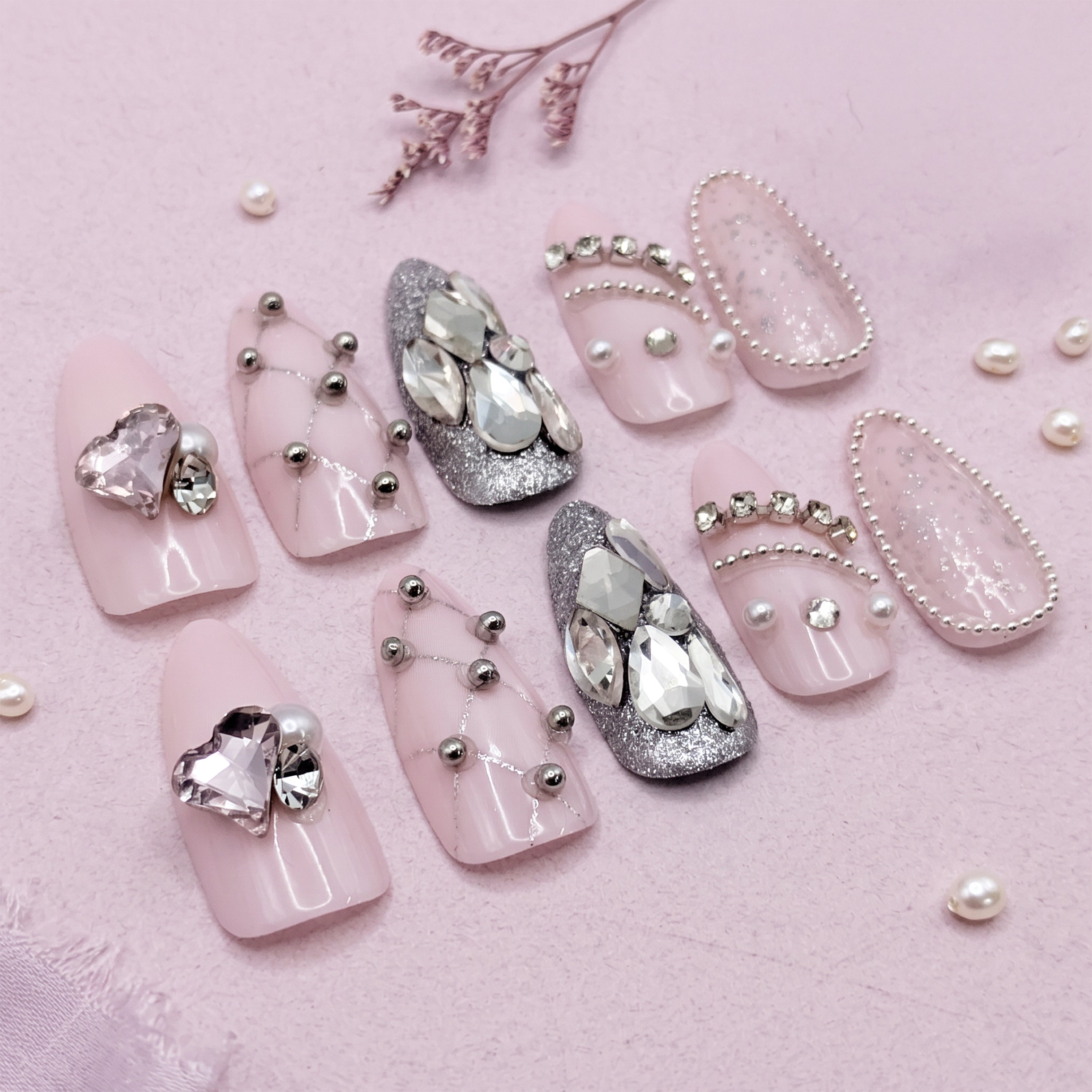 Blackpink - Nailtips Premium False Nails BNT048