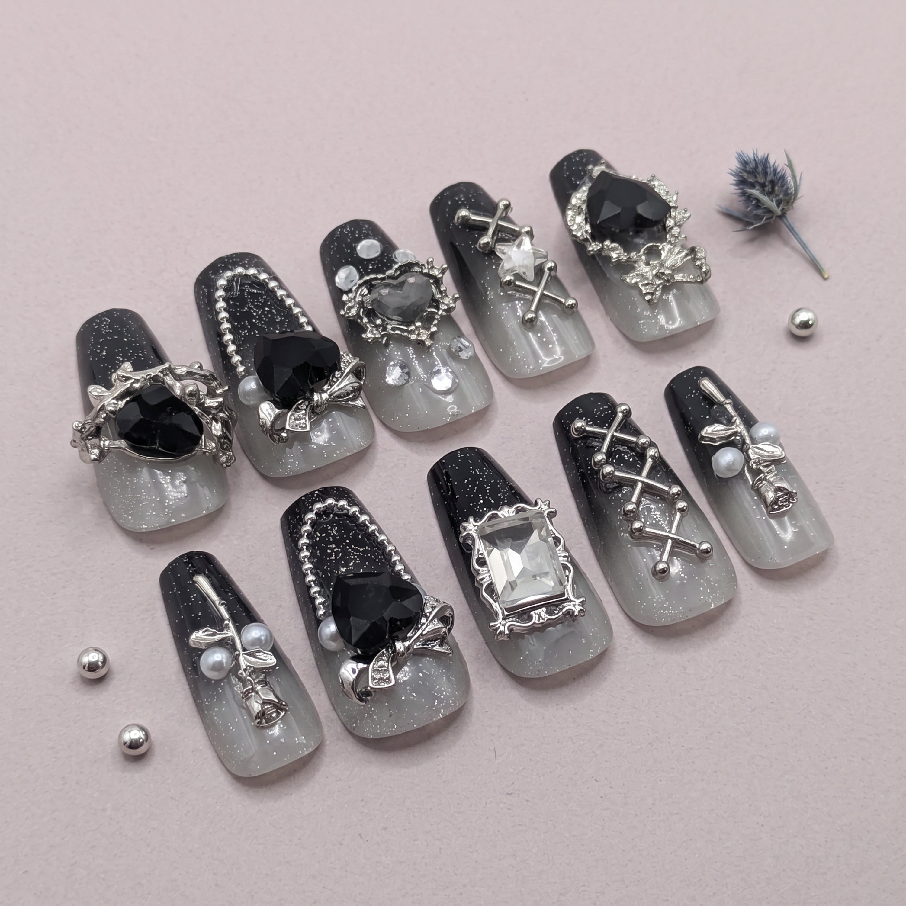 Blackpink - Nailtips Premium False Nails BNT058