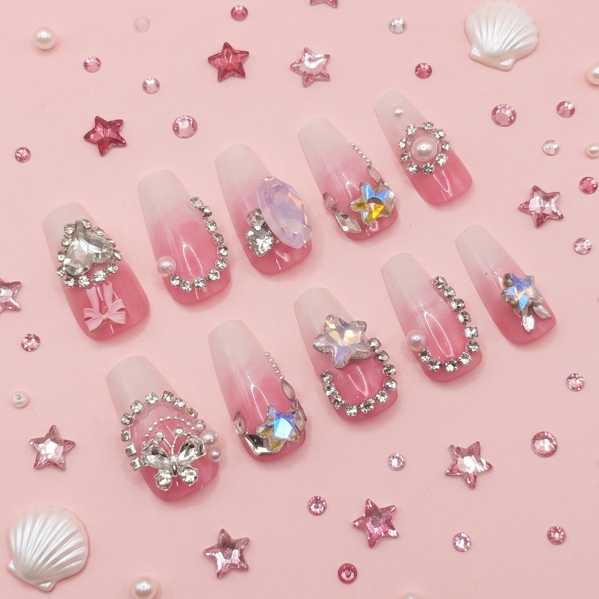 Blackpink - Nailtips Premium False Nails BNT067