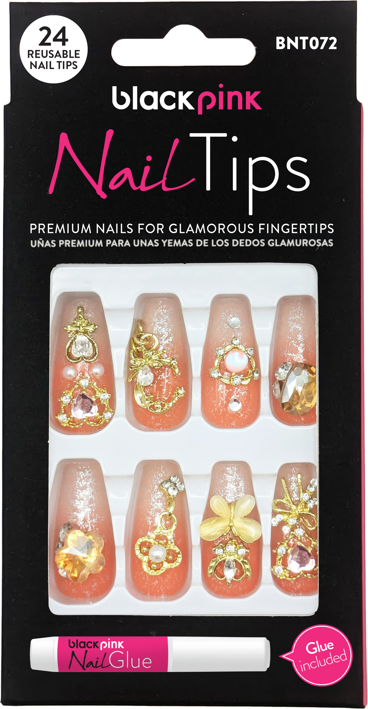 Blackpink - Nailtips Premium False Nails BNT072