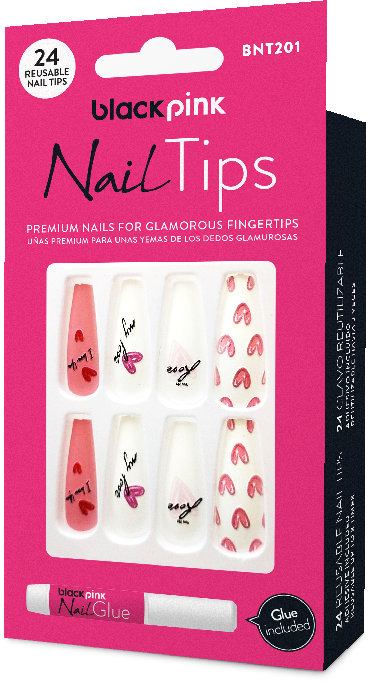 Blackpink - Nailtips Premium False Nails BNT201