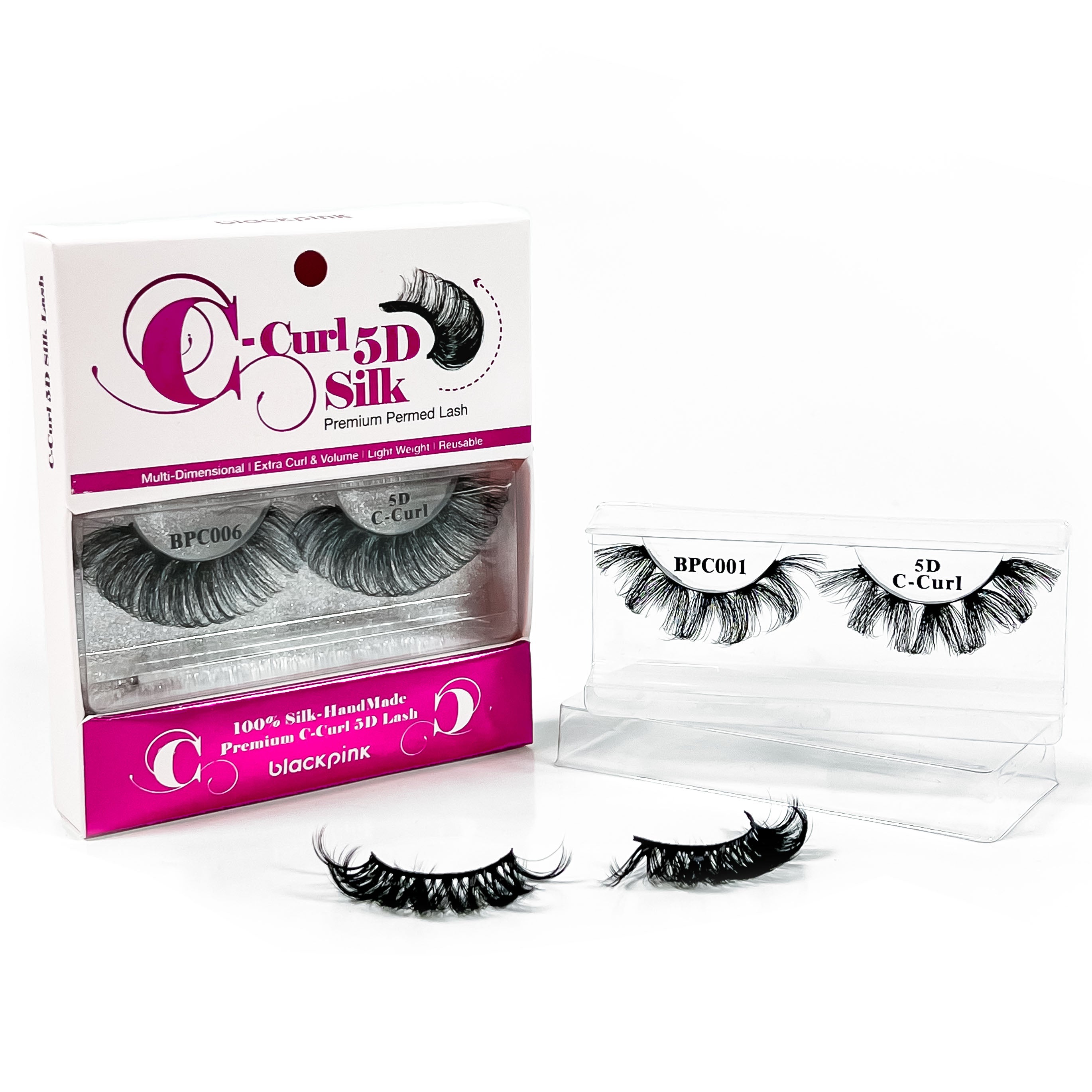 Blackpink - 5D C-Curl Silk Premium Permed Lash