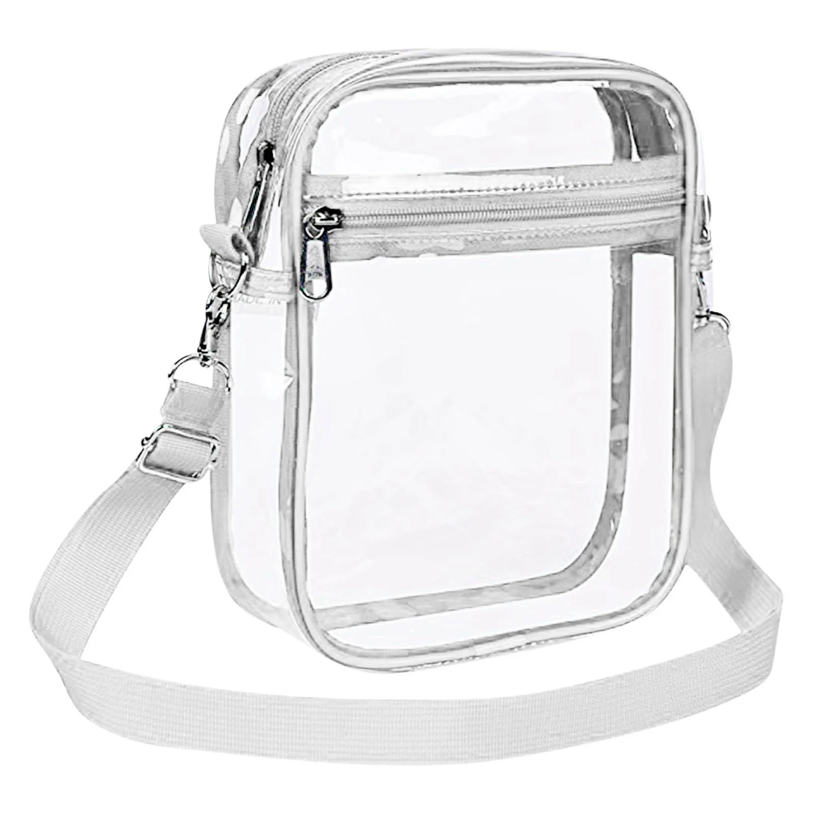Clear Stadium Approved Sling Bag
