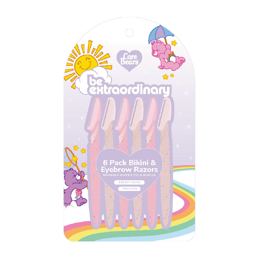 CareBears Eyebrow Razors 6 Pack
