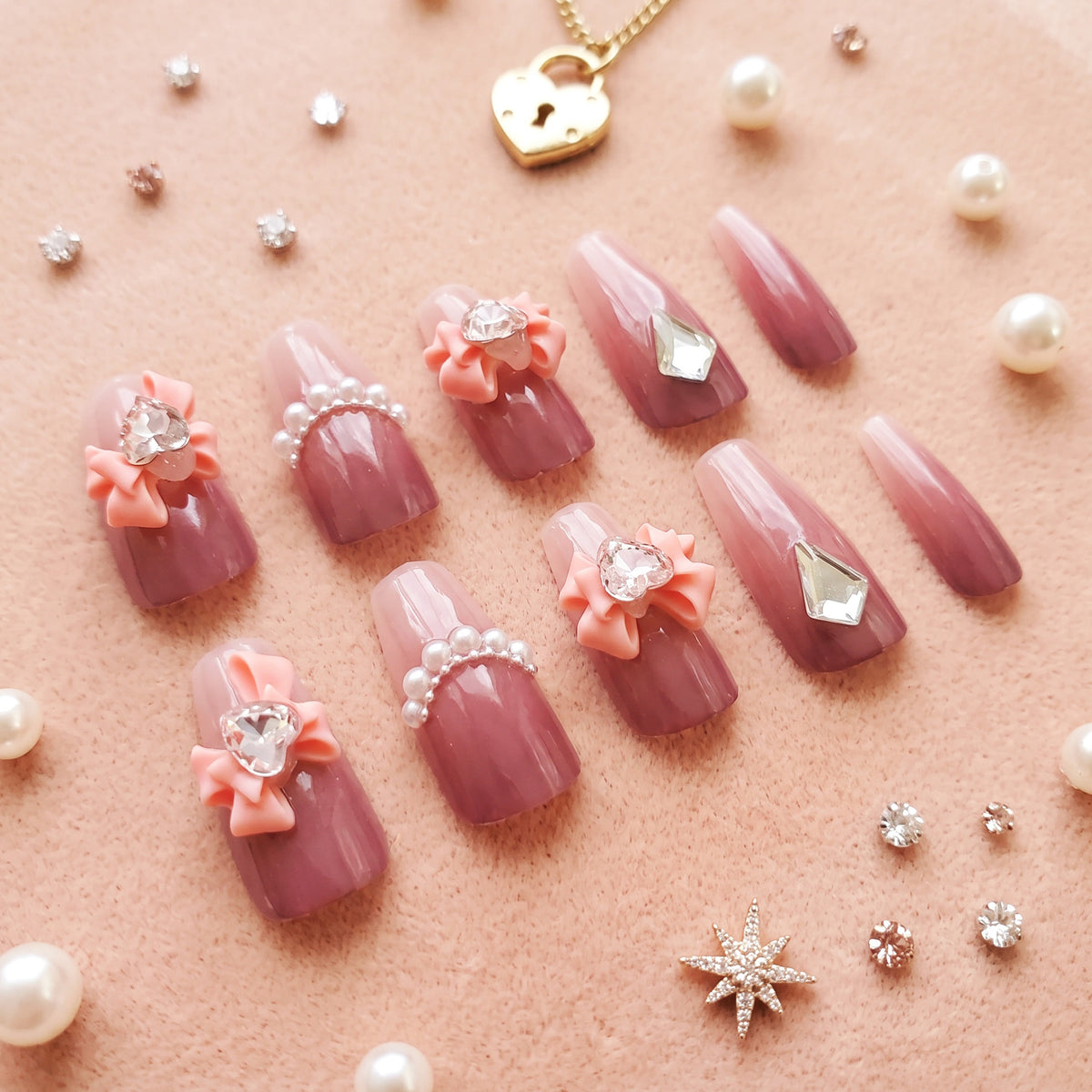 Blackpink - Nailtips Premium False Nails BNT038