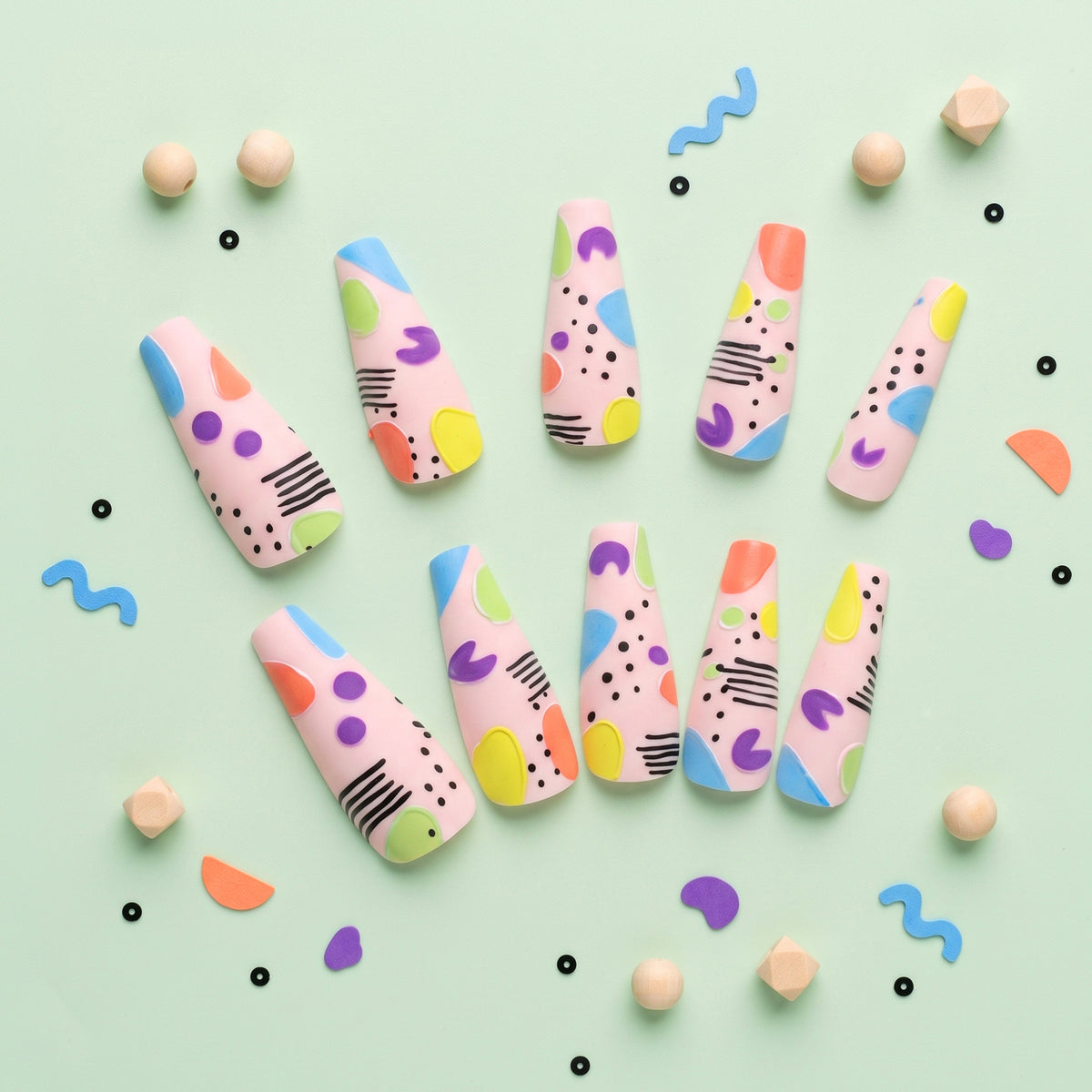 Blackpink - Nailtips Premium False Nails BNT214