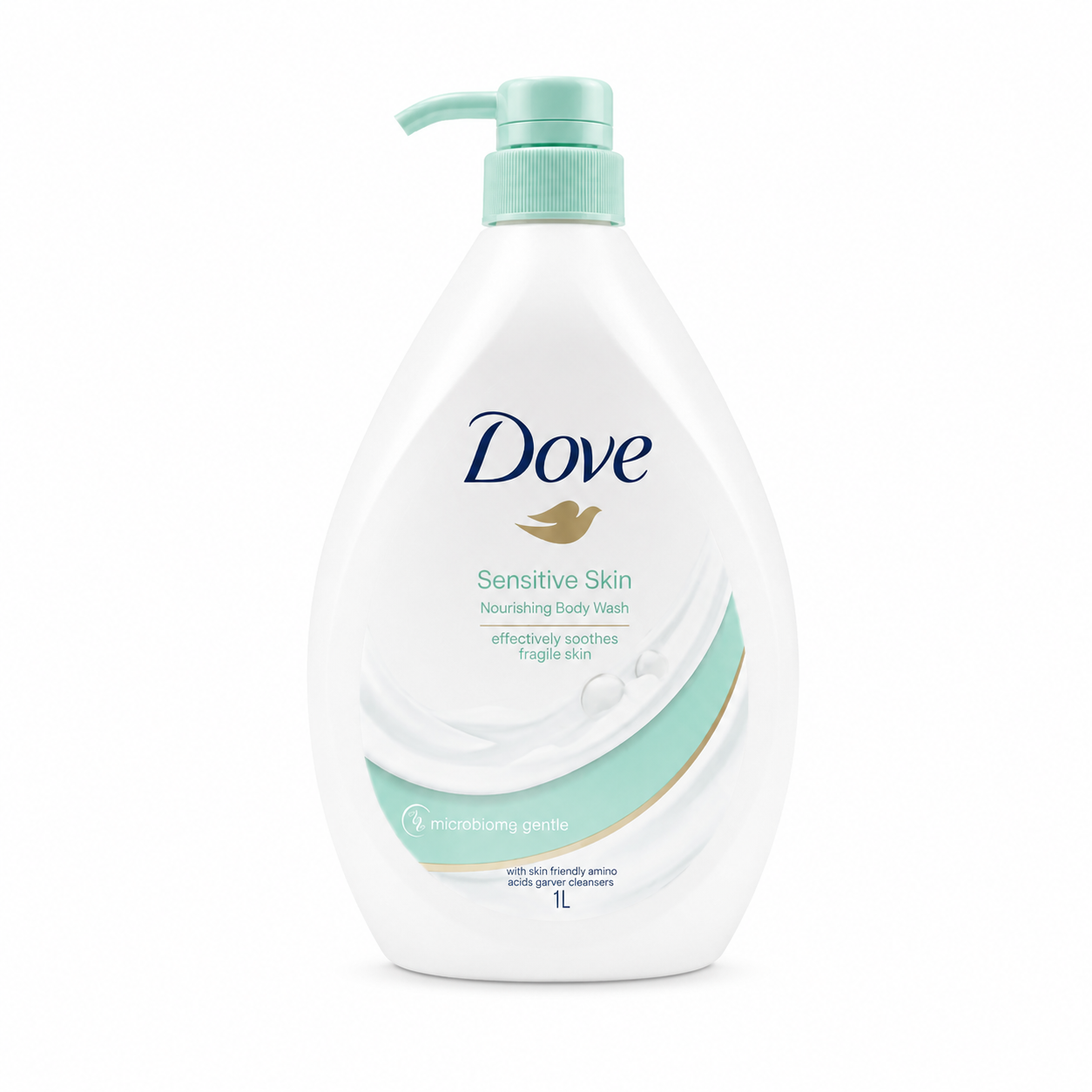 Dove Sensitive Skin Nourishing Body Wash 1L