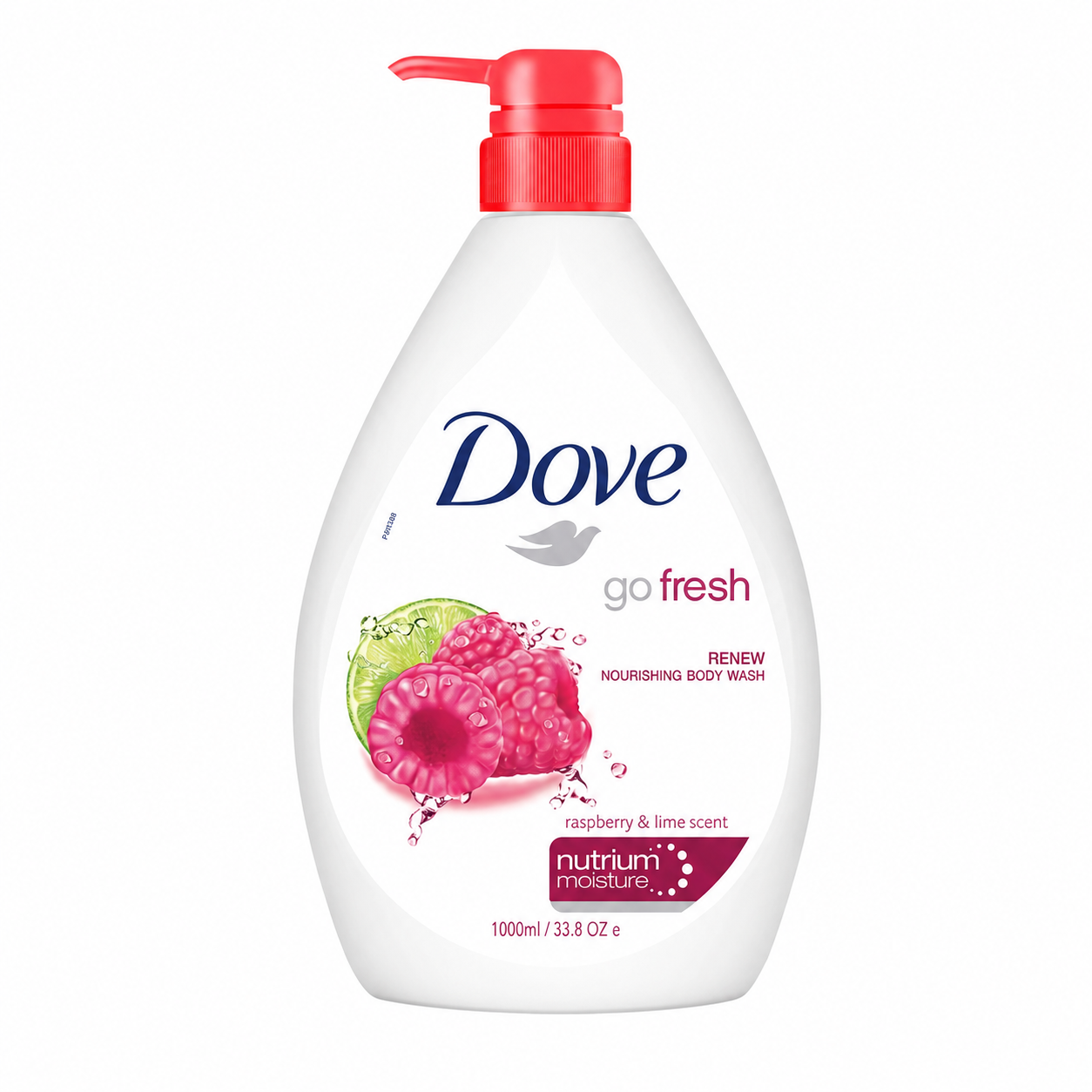 Dove Go Fresh Renew Raspberry & Lime Nourishing Body Wash 1L