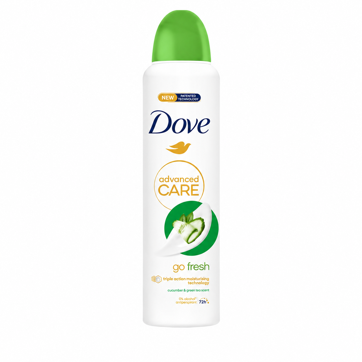 Dove Advanced Care Go Fresh Cucumber & Green Tea Antiperspirant Deodorant Spray