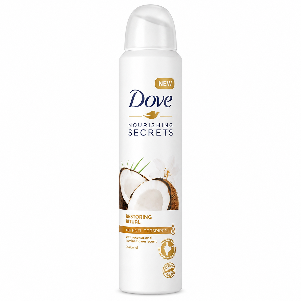 Dove Nourishing Secrets Restoring Ritual Coconut & Jasmine Antiperspirant Spray