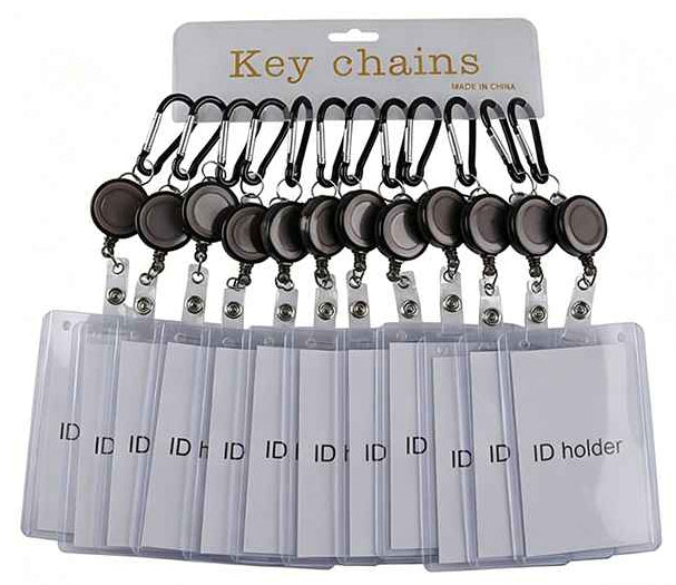 Retractable ID Holder