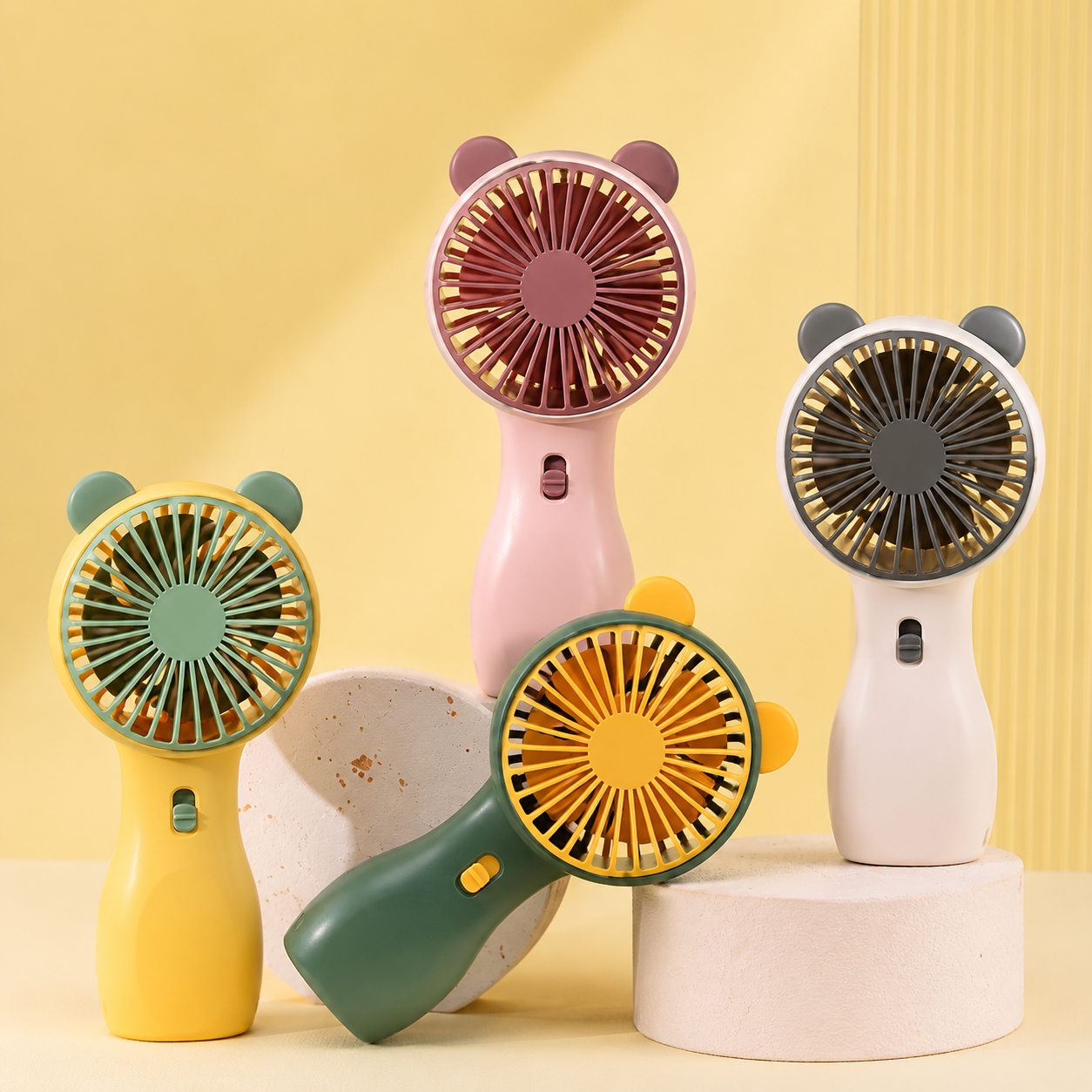 Portable Bear Ear Mini Fan