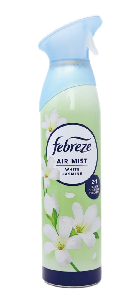 Febreze Air Mist White Jasmine 8/185ml- (8PC/CS)