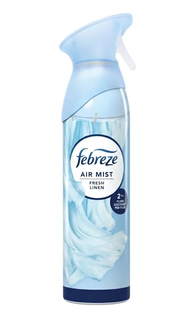 Febreze Air Mist Fresh Linen 8/185ml- (8PC/CS)