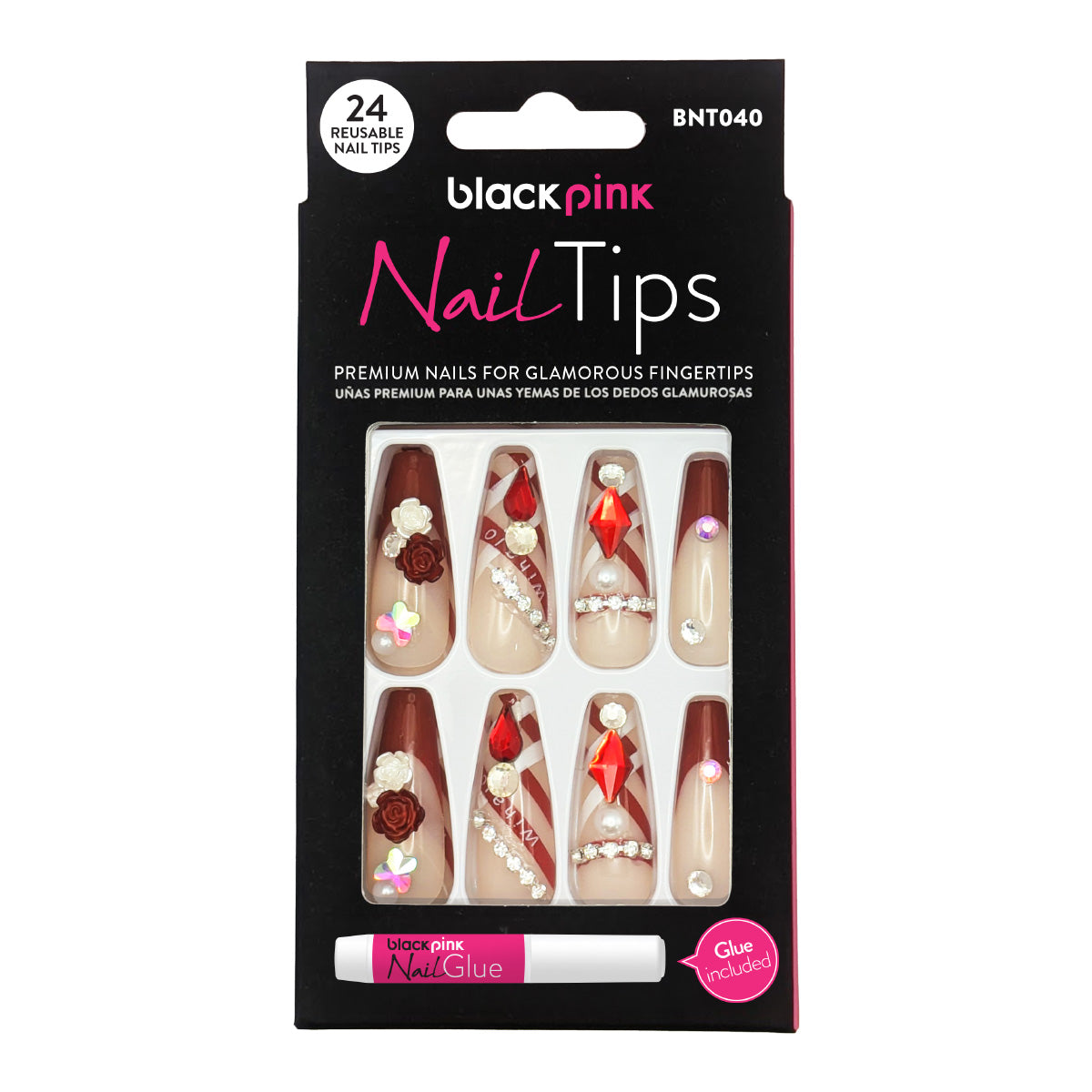 Blackpink - Nailtips Premium False Nails BNT040