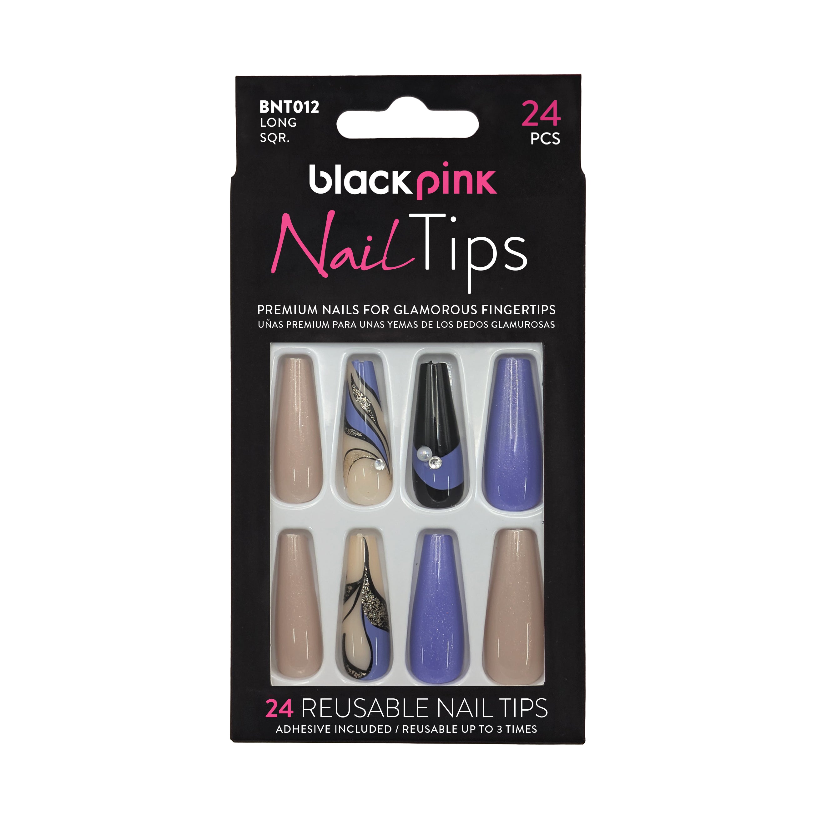 Blackpink - Nailtips Premium False Nails BNT012