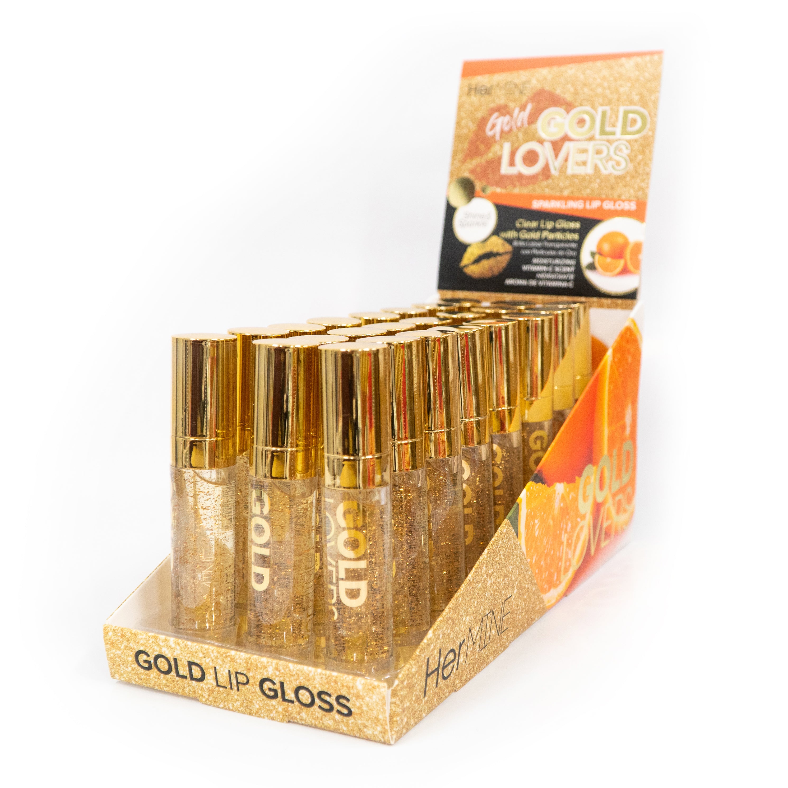 HerMine - Gold Lovers Sparkling Lip Gloss Vitamin C