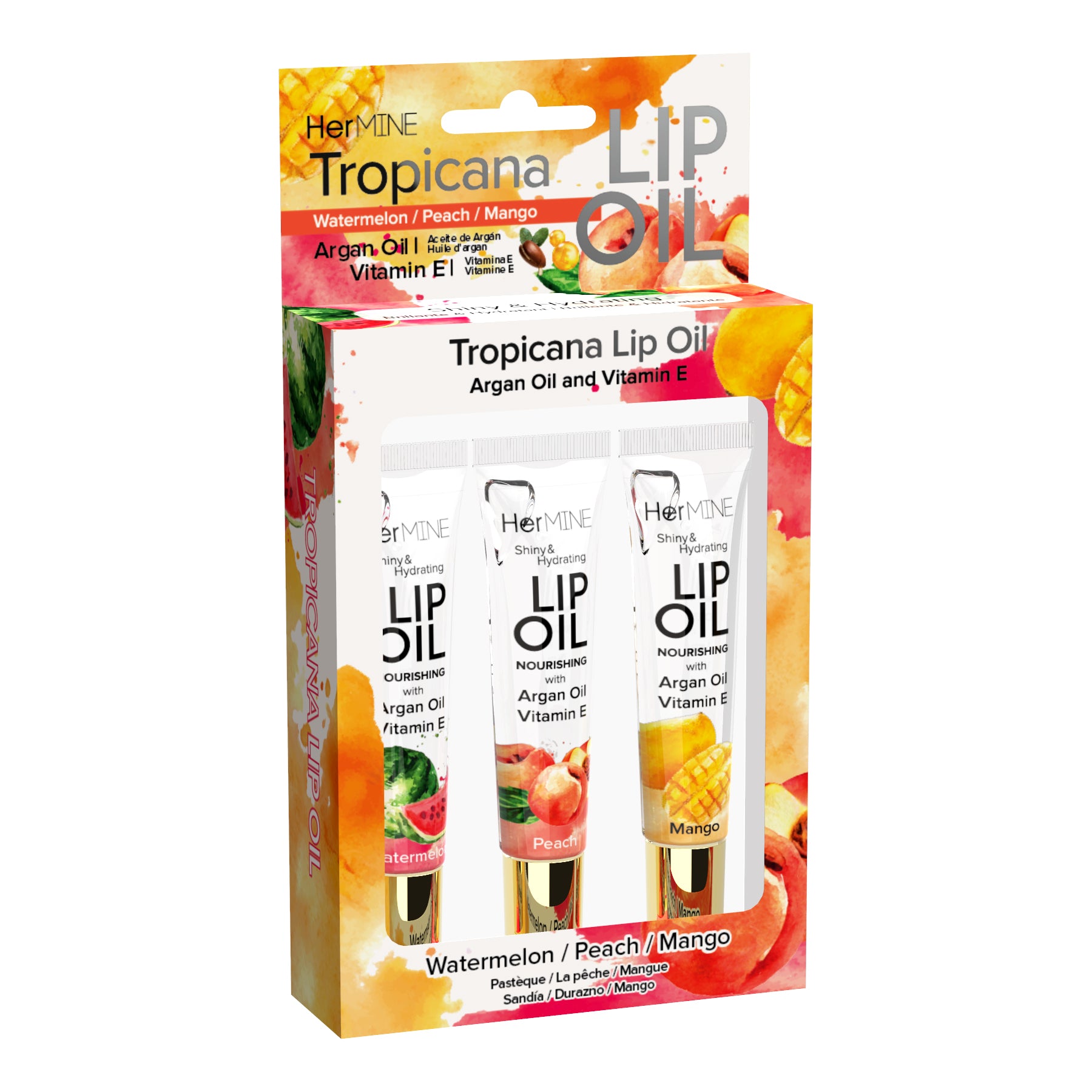 HerMine - 3 Pack Tropicana Lip Oil