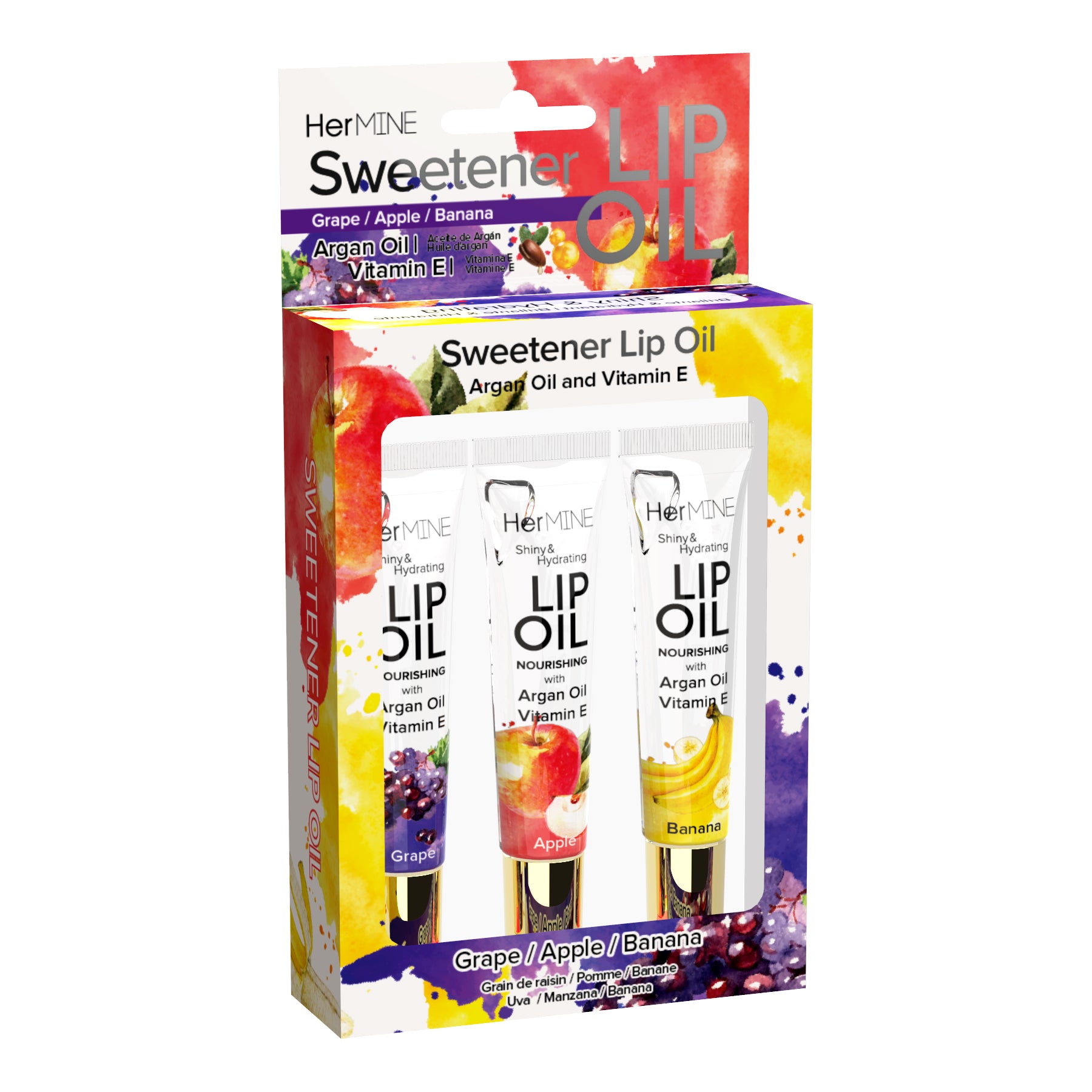 HerMine - 3 Pack Sweetener Lip Oil