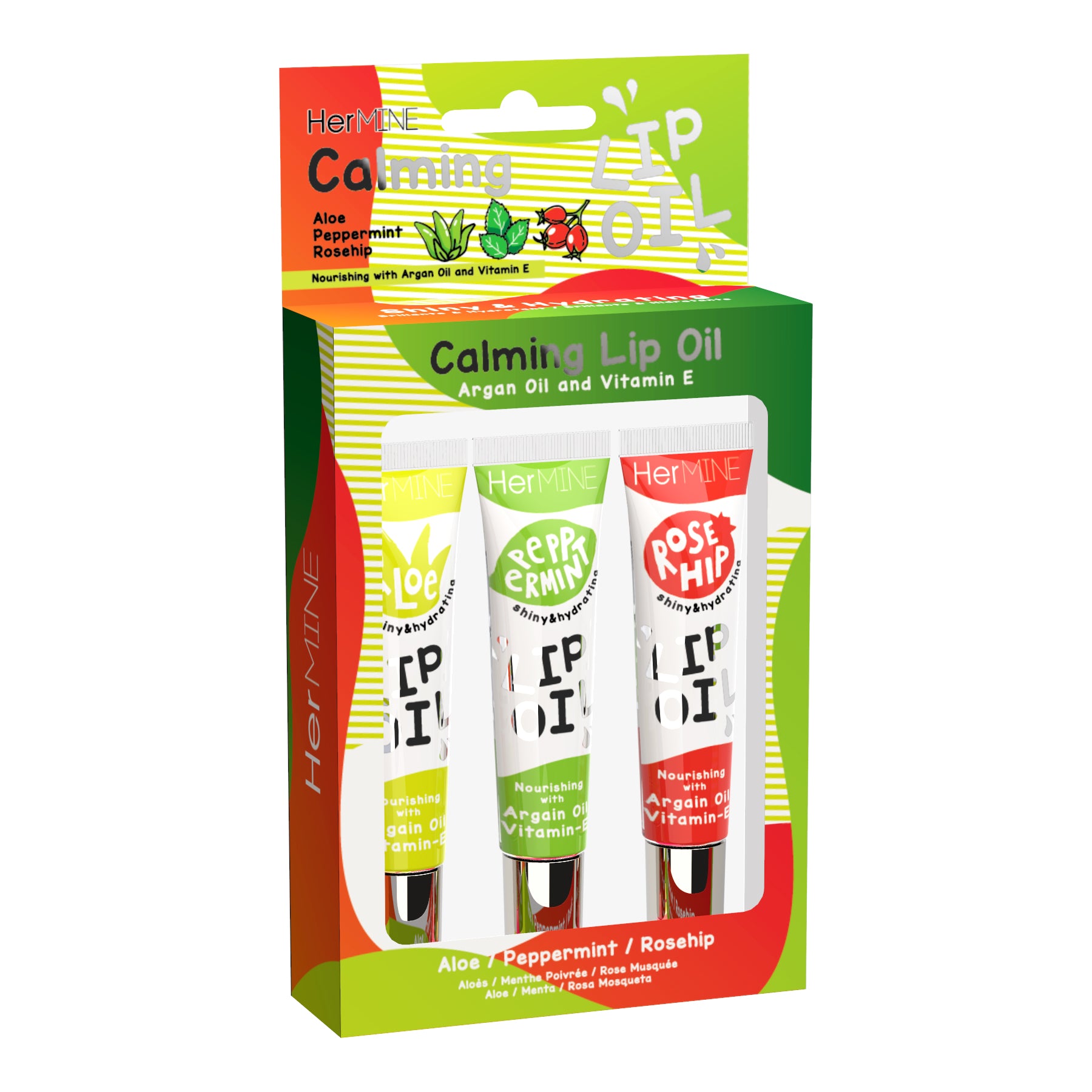 HerMine - 3 Pack Super Food Lip Oil